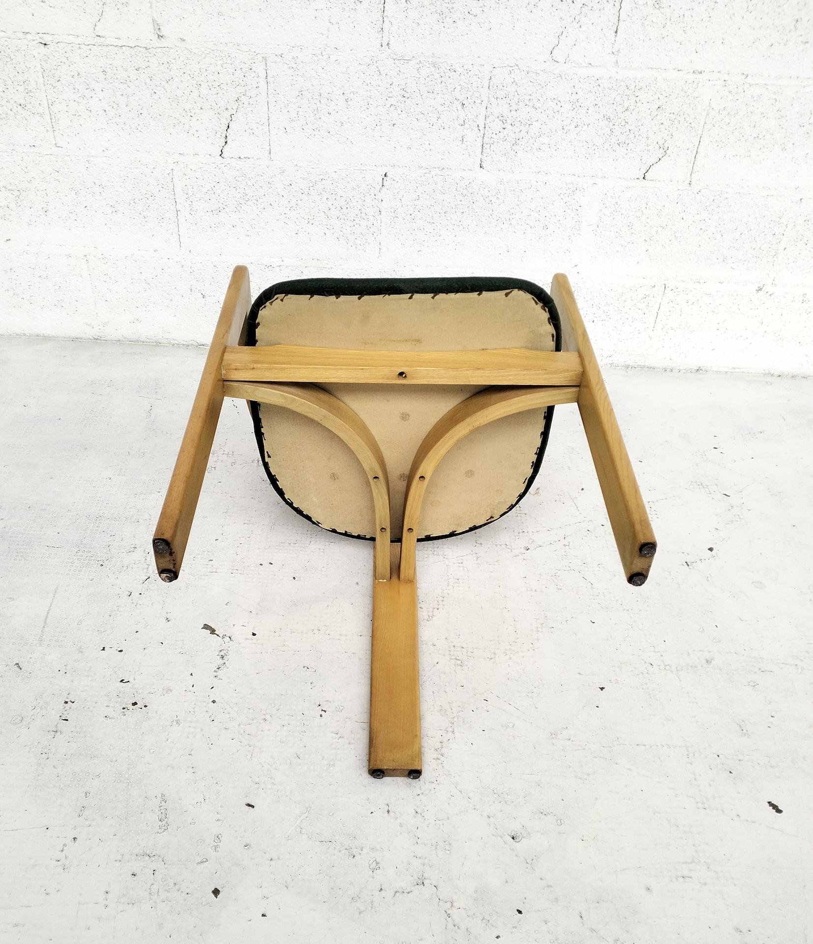 Set di 4 sedie poltrone a vasca 