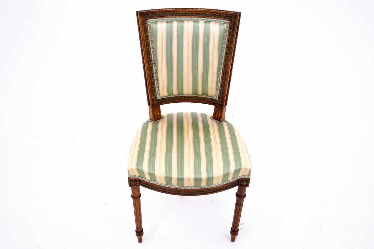 Louis XV Set of 4 chairs, Sweden, circa 1870. For Sale