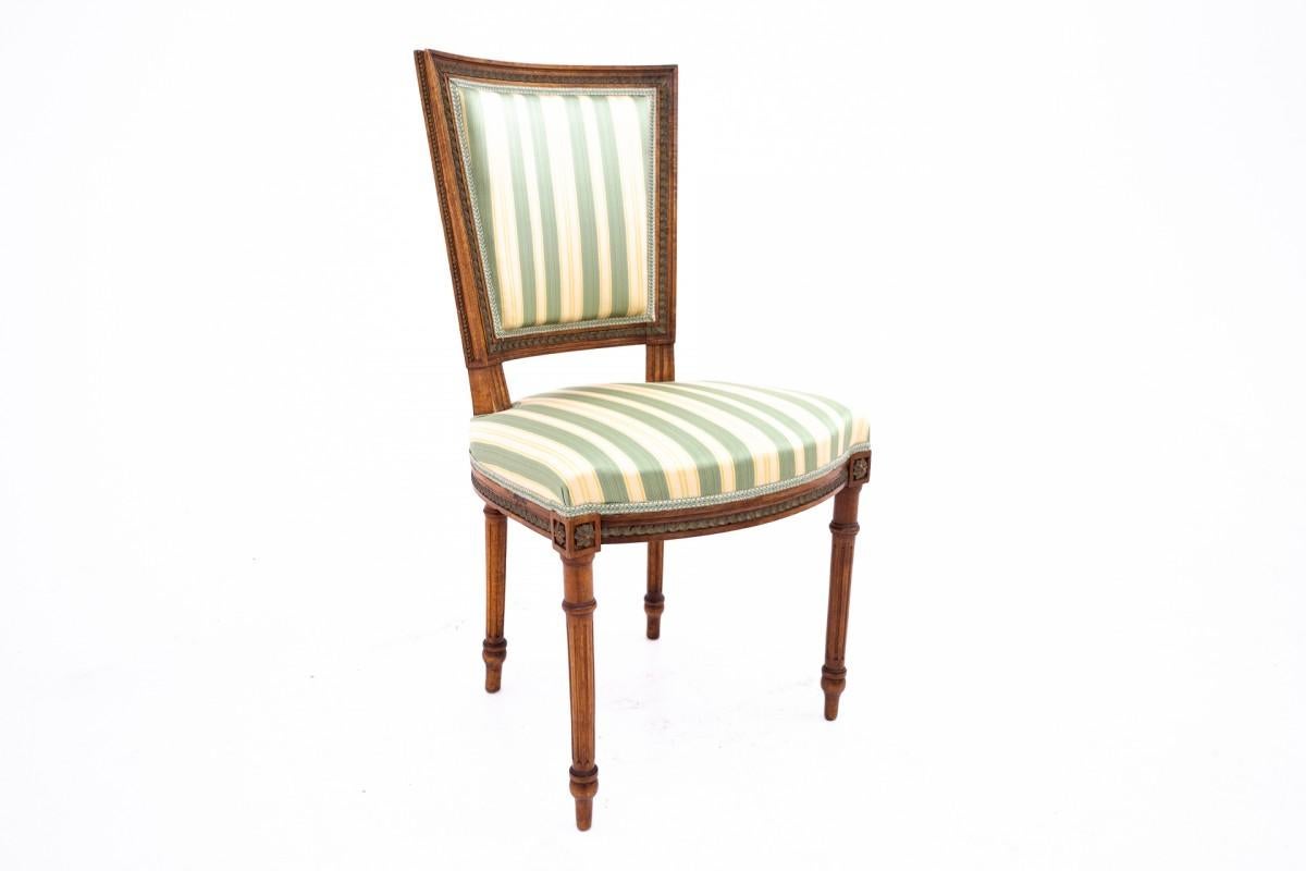 Fin du XIXe siècle Ensemble de 4 chaises, Suède, vers 1870. en vente
