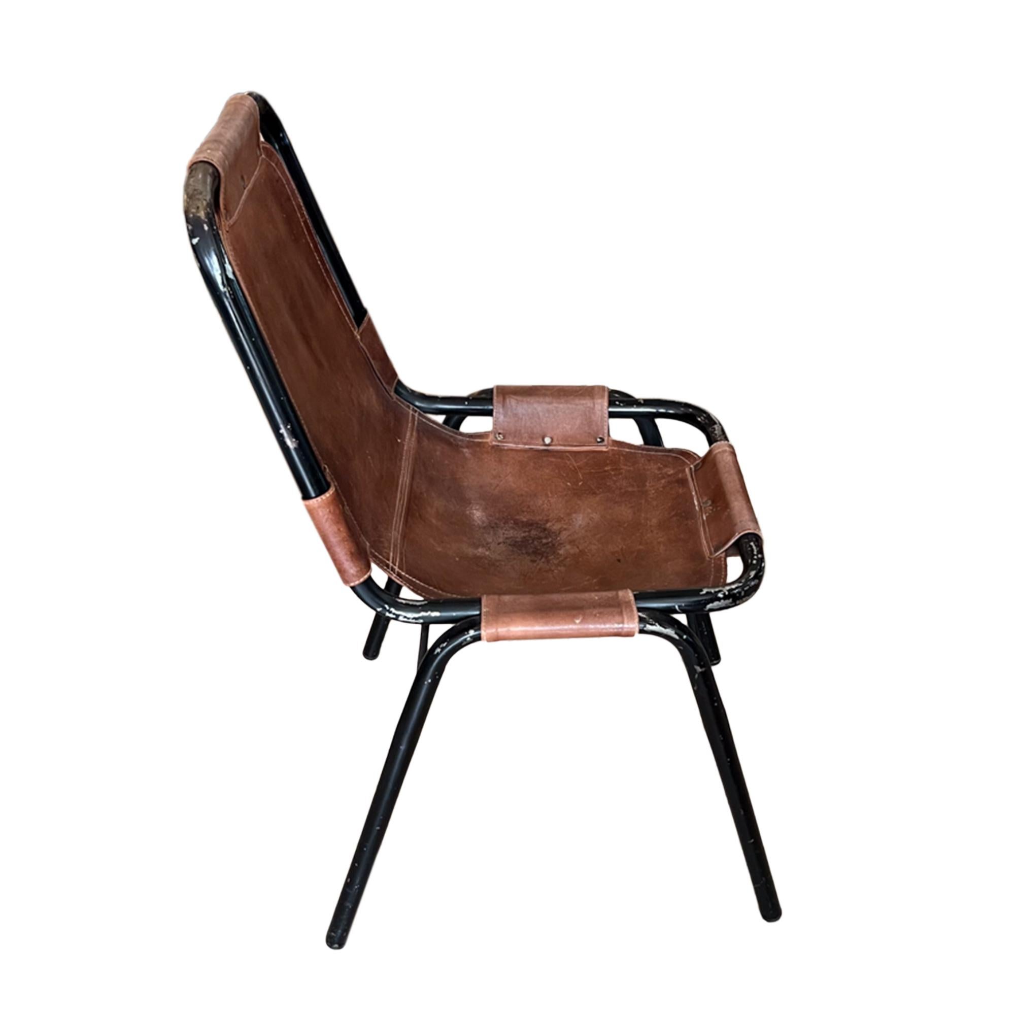Bauhaus Set of 4 DalVera Style Les Arcs Dining Chairs For Sale