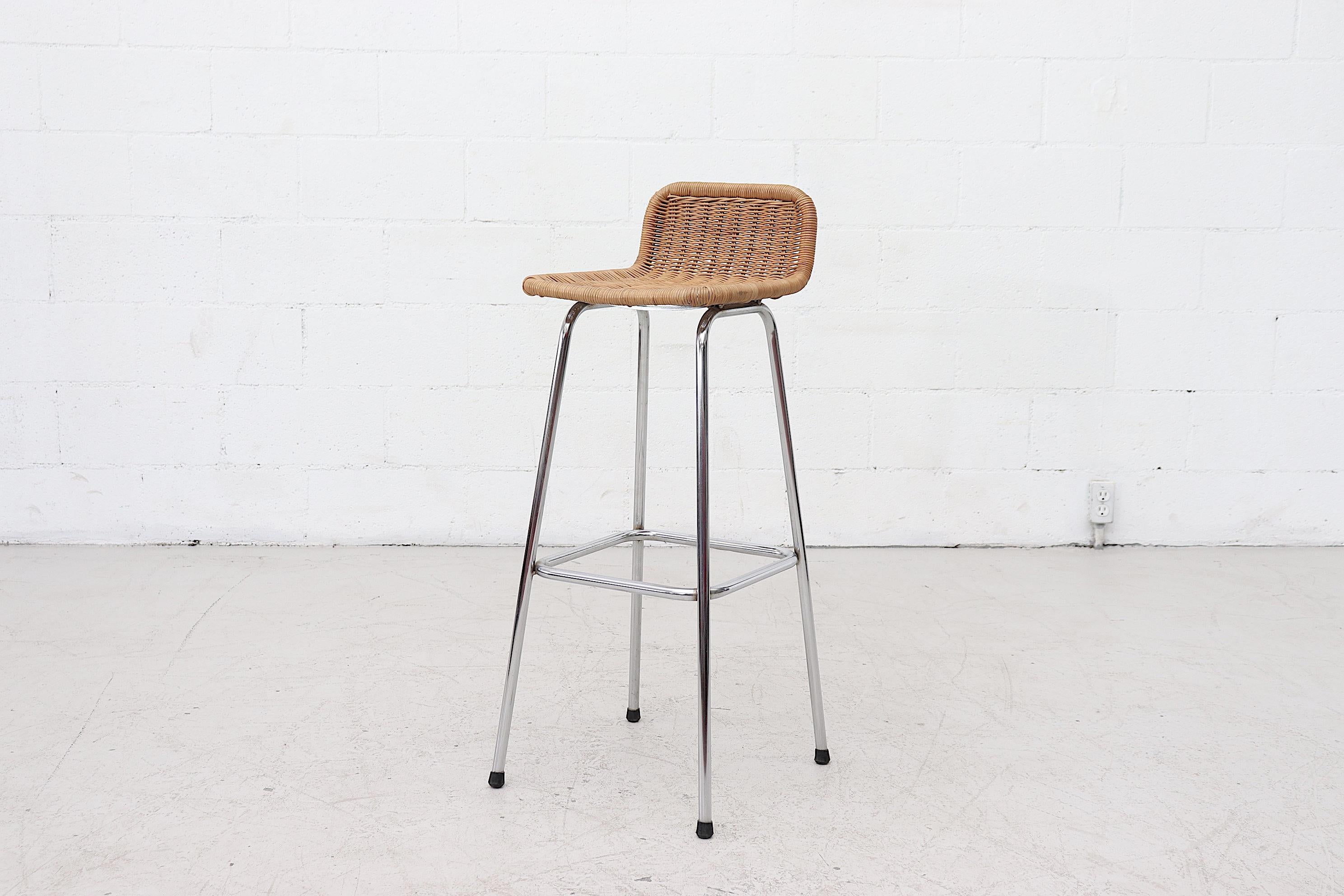 wicker style bar stools
