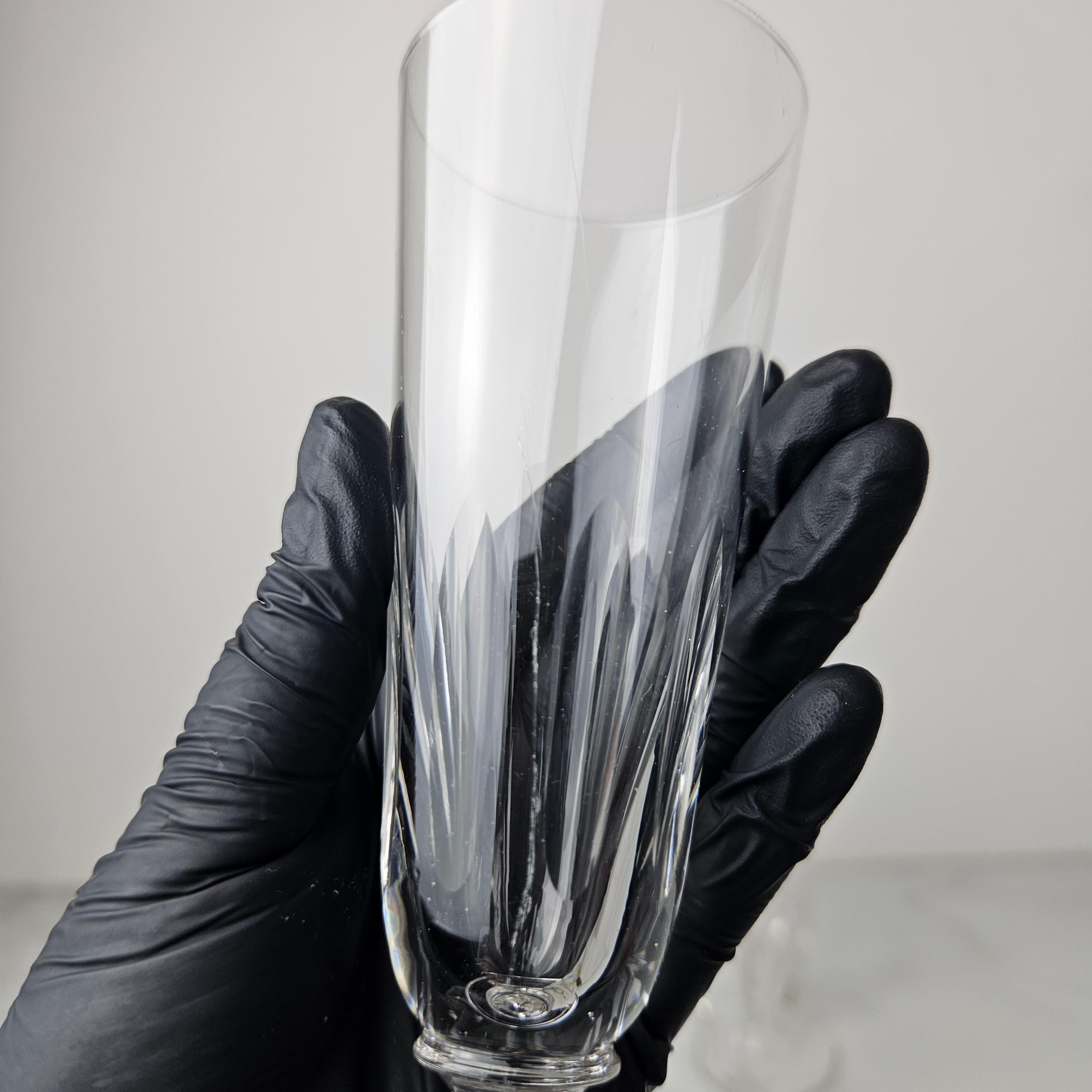 Ensemble de 4 charmantes flûtes à champagne soufflées à la main, vers 1890 en vente 2