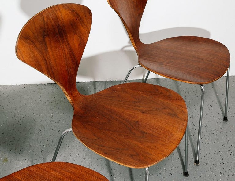 Mid-Century Modern Set of 4 Cherner Chairs by Bernardo / Plycraft For Sale
