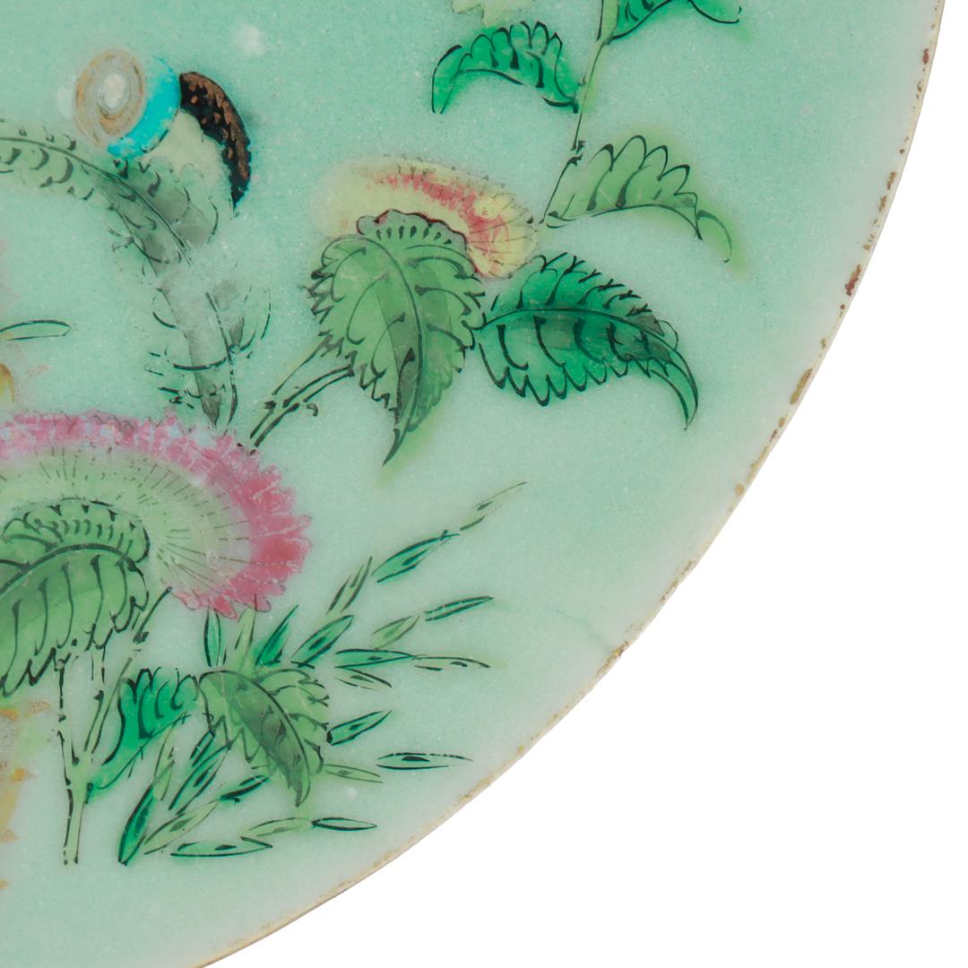 Set of 4 Chinese Export Porcelain Celadon Plates 13