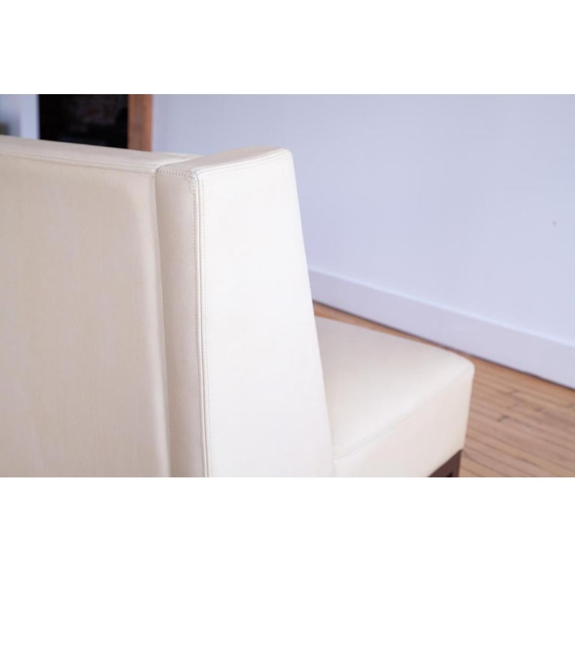 American Set of 4 - Christian Liaigre Latin Slipper Chairs For Sale