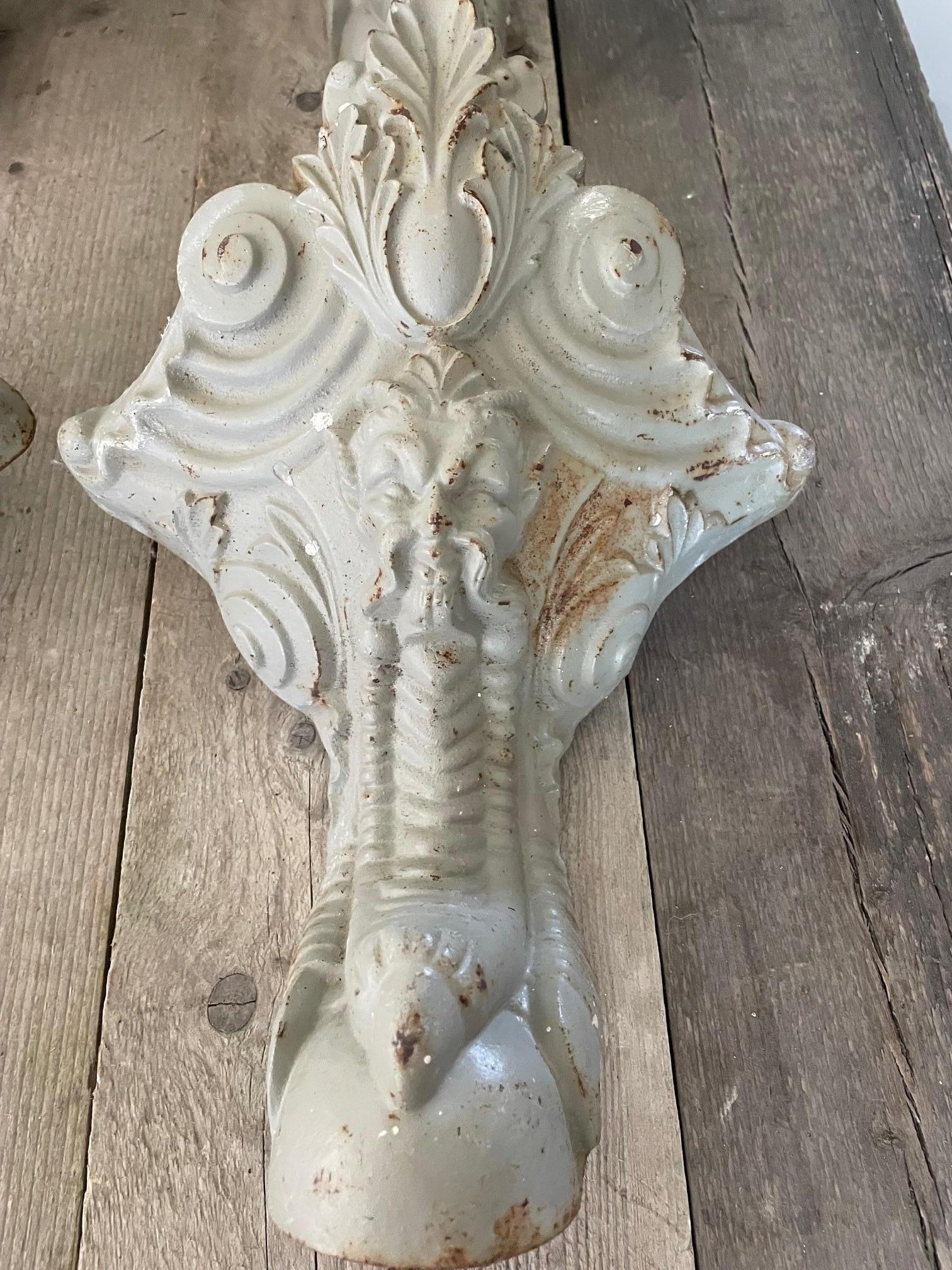 20th Century Set of 4 Cléo Jacob Delafon bathtub feet For Sale