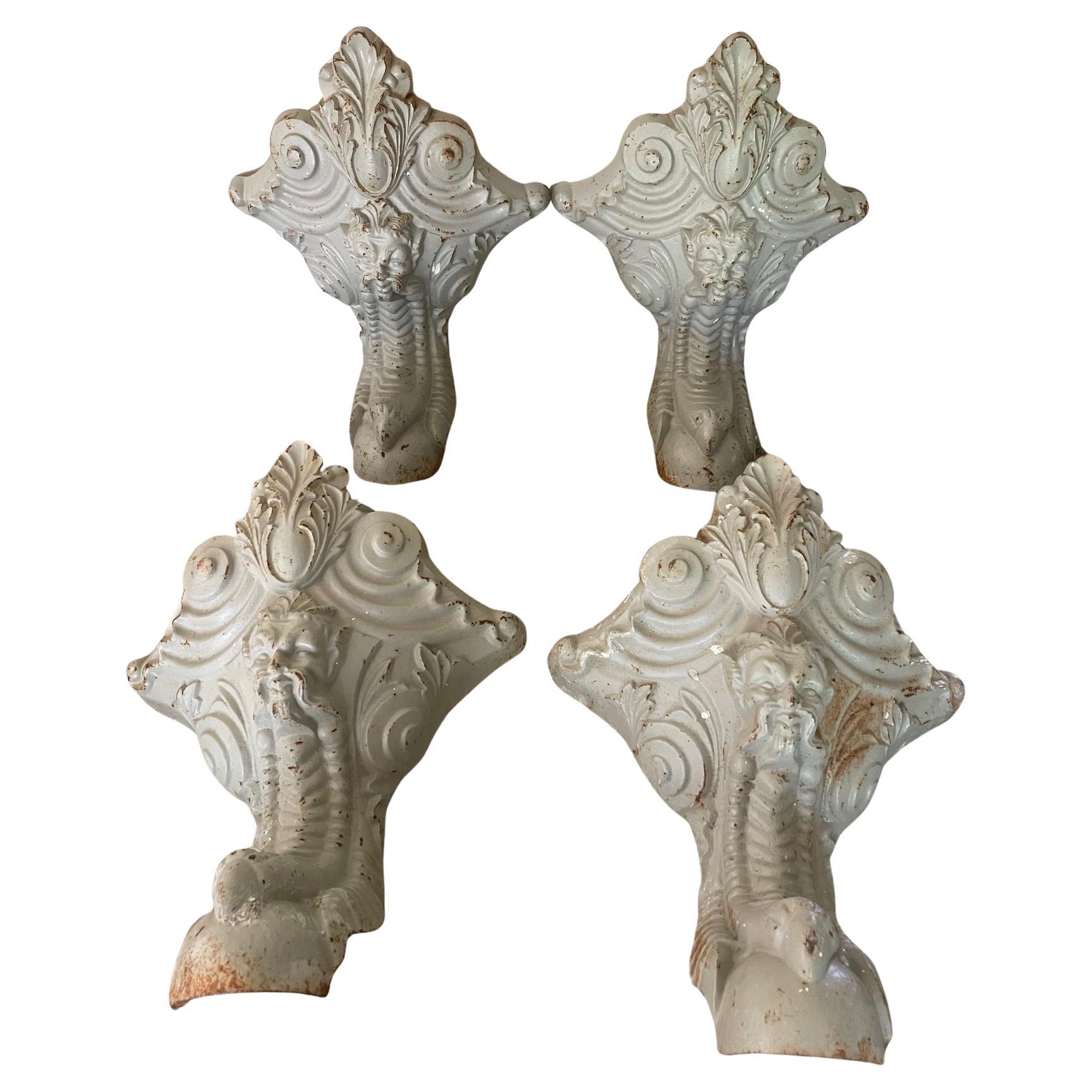 Set of 4 Cléo Jacob Delafon bathtub feet
