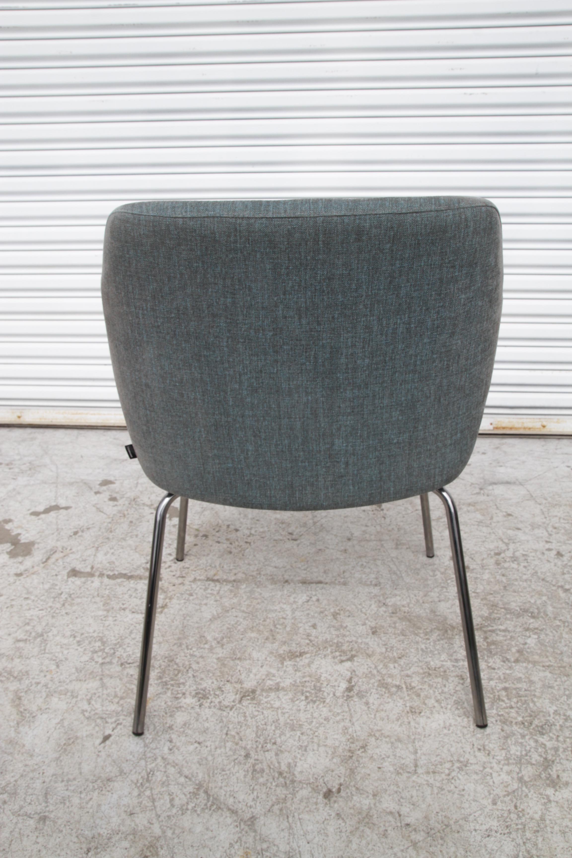 XXIe siècle et contemporain Ensemble de 4 chaises d'invité Coalesse Bindu à dossier bas en vente
