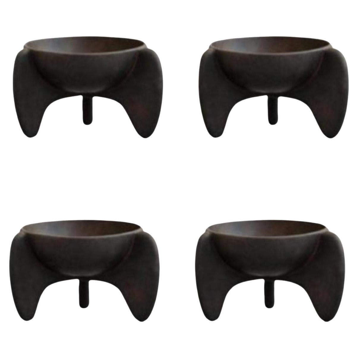 4er-Set Couchtisch-Ohrschalen Mini von 101 Copenhagen