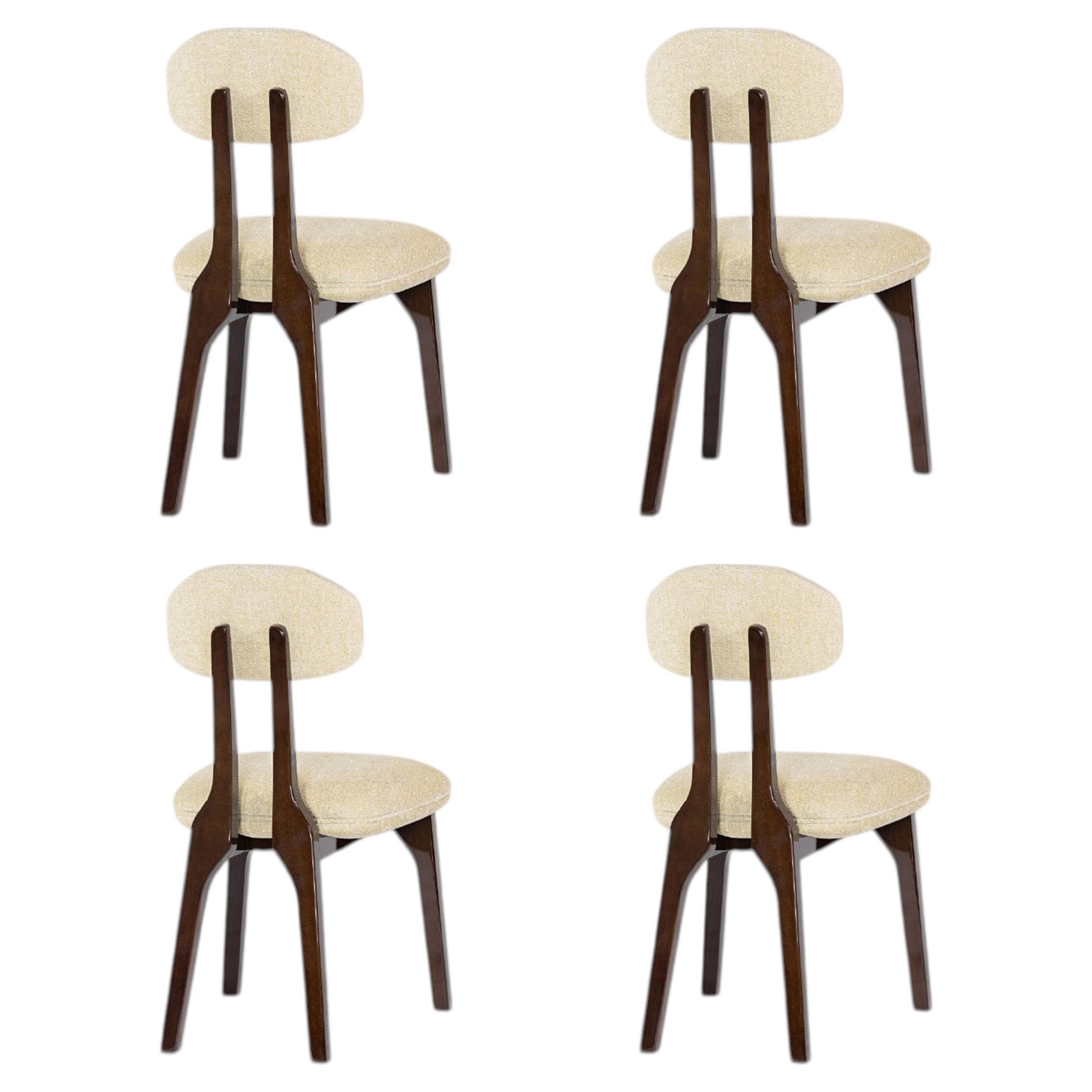 4er set moderne chenille buche Silhouette esszimmerstühle by InsidherLand