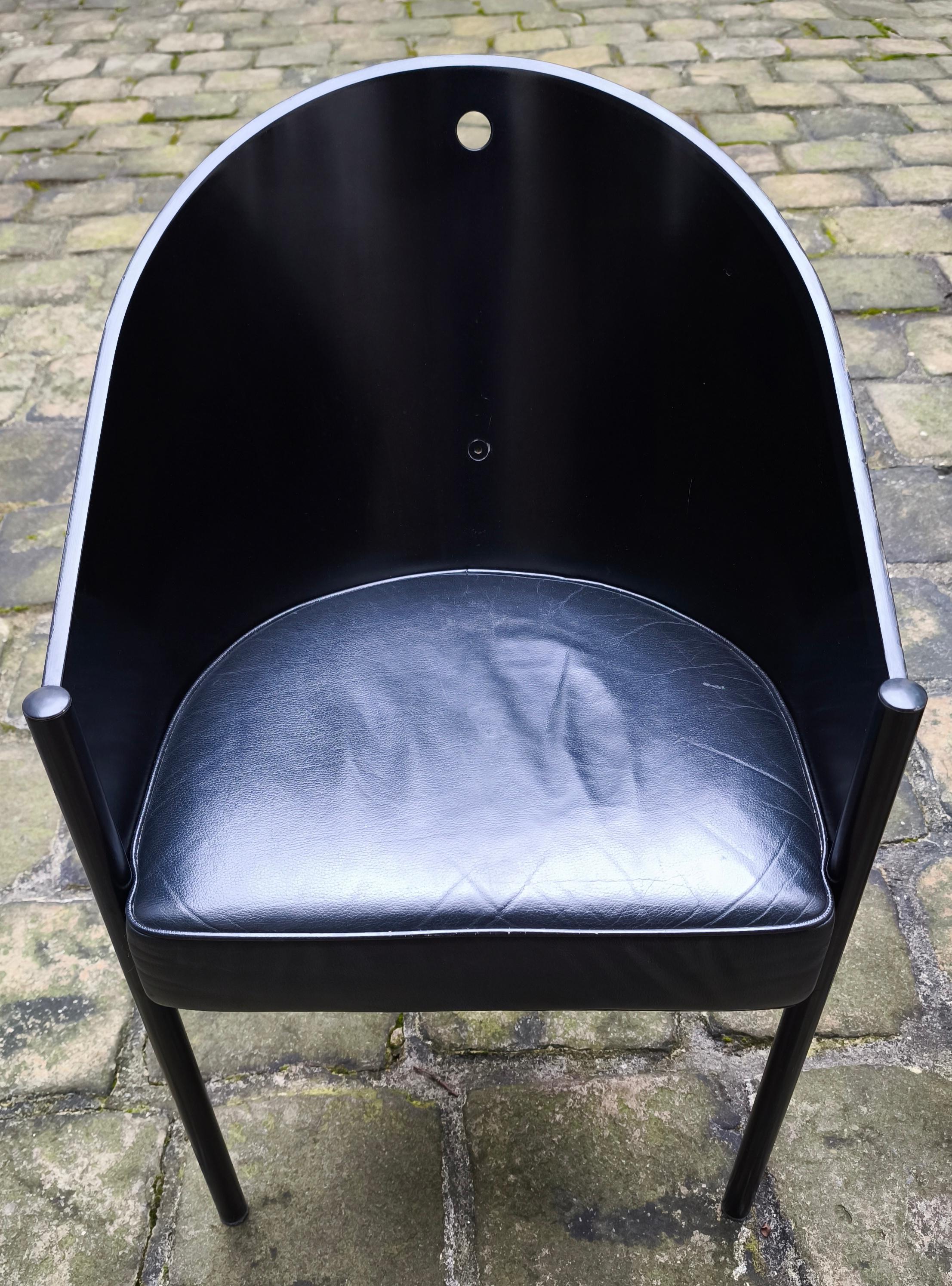 Set di 4 sedie Costes Philippe Starck, Driade, Aleph, anni '80, Francia, 1982 in vendita 10