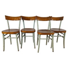 Ensemble de 4 chaises de bar Country Chic