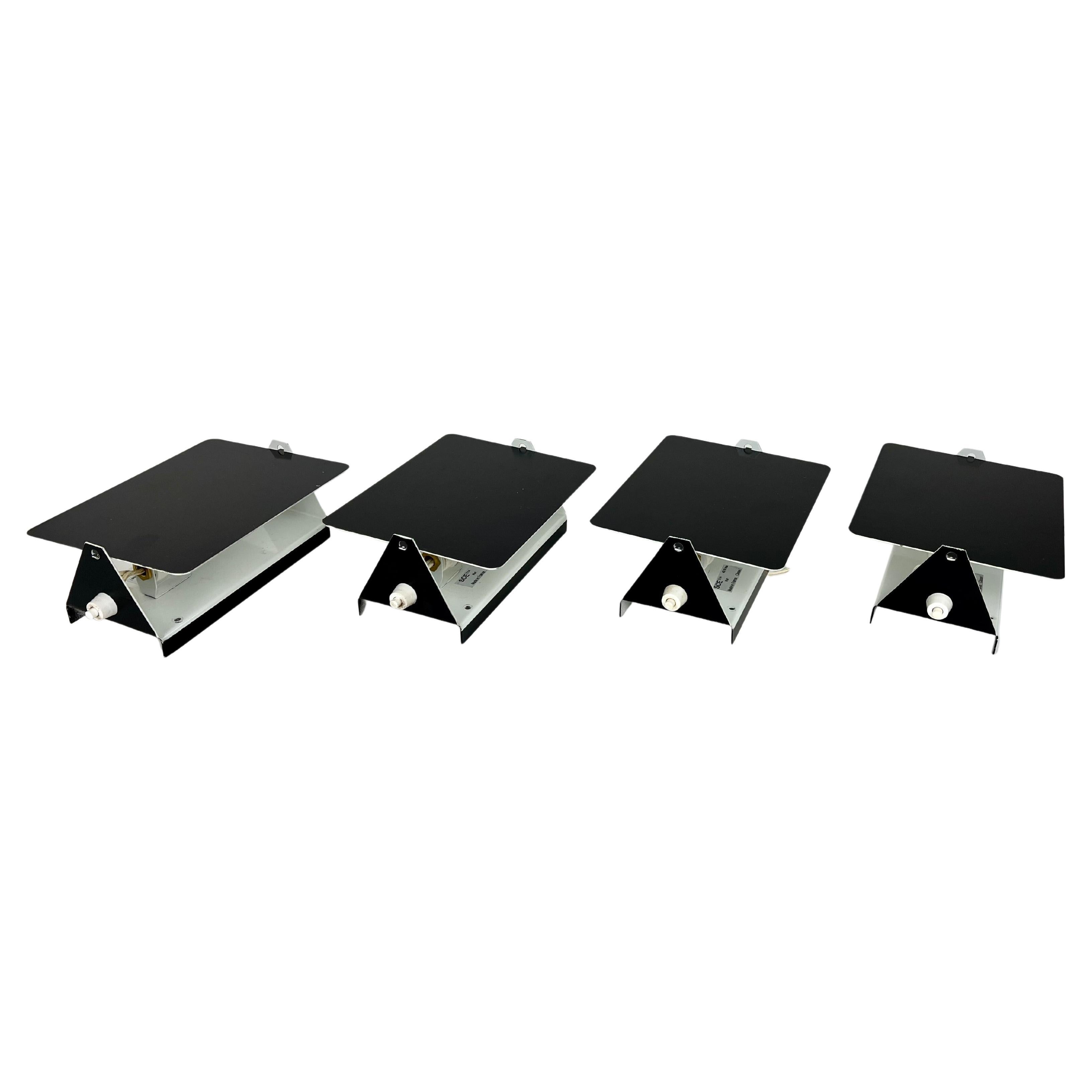 Set of 4 CP1 wall lights from Les Arcs, Charlotte Perriand, France 1960-70