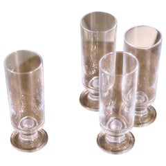 Servizio da tavola in cristallo moderno di metà secolo