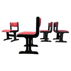 Ensemble de 4 chaises de salle à manger danoises par Farstrup Mobler, 1970