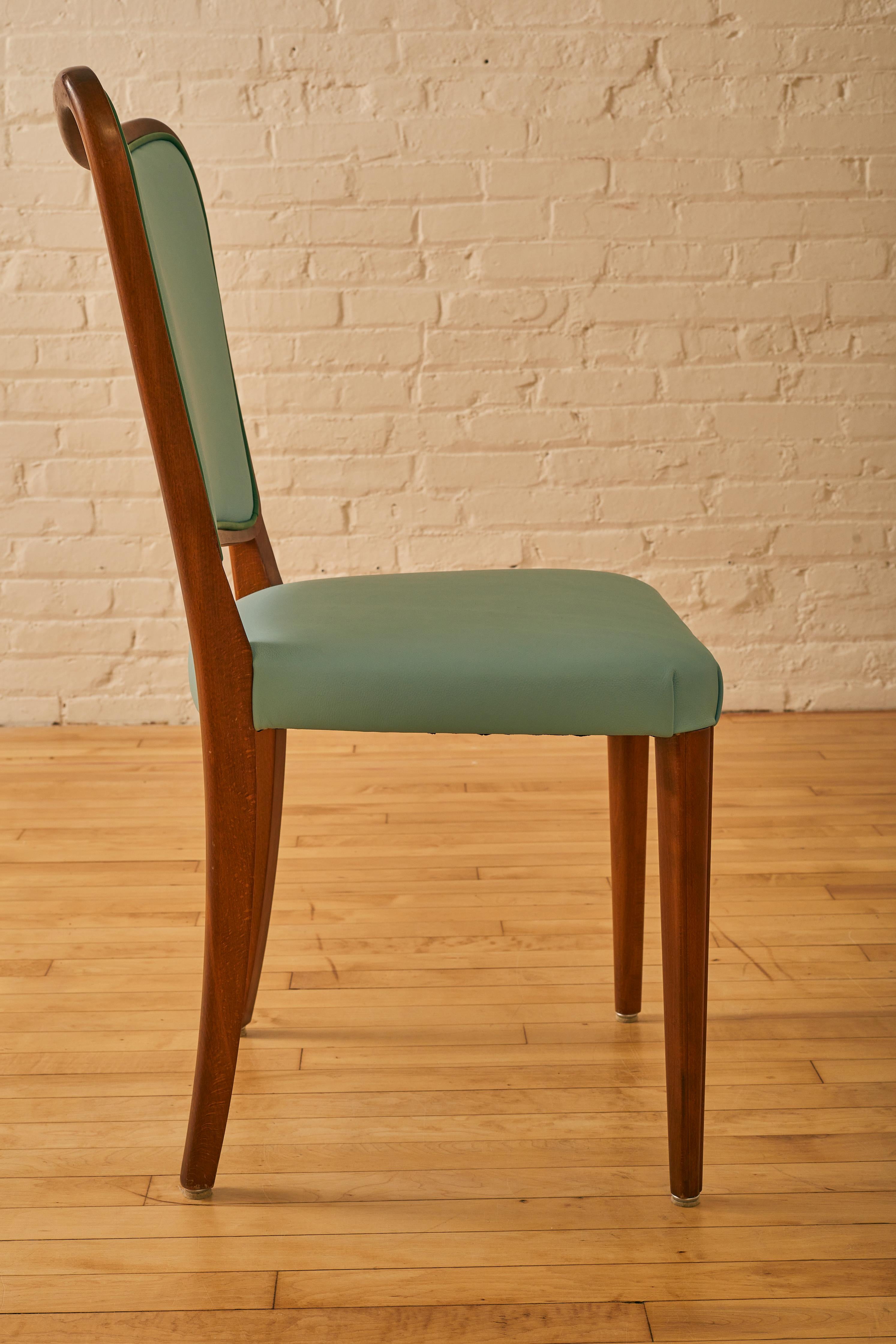 Set of 4 Danish Dining Chairs In Good Condition In Long Island City, NY