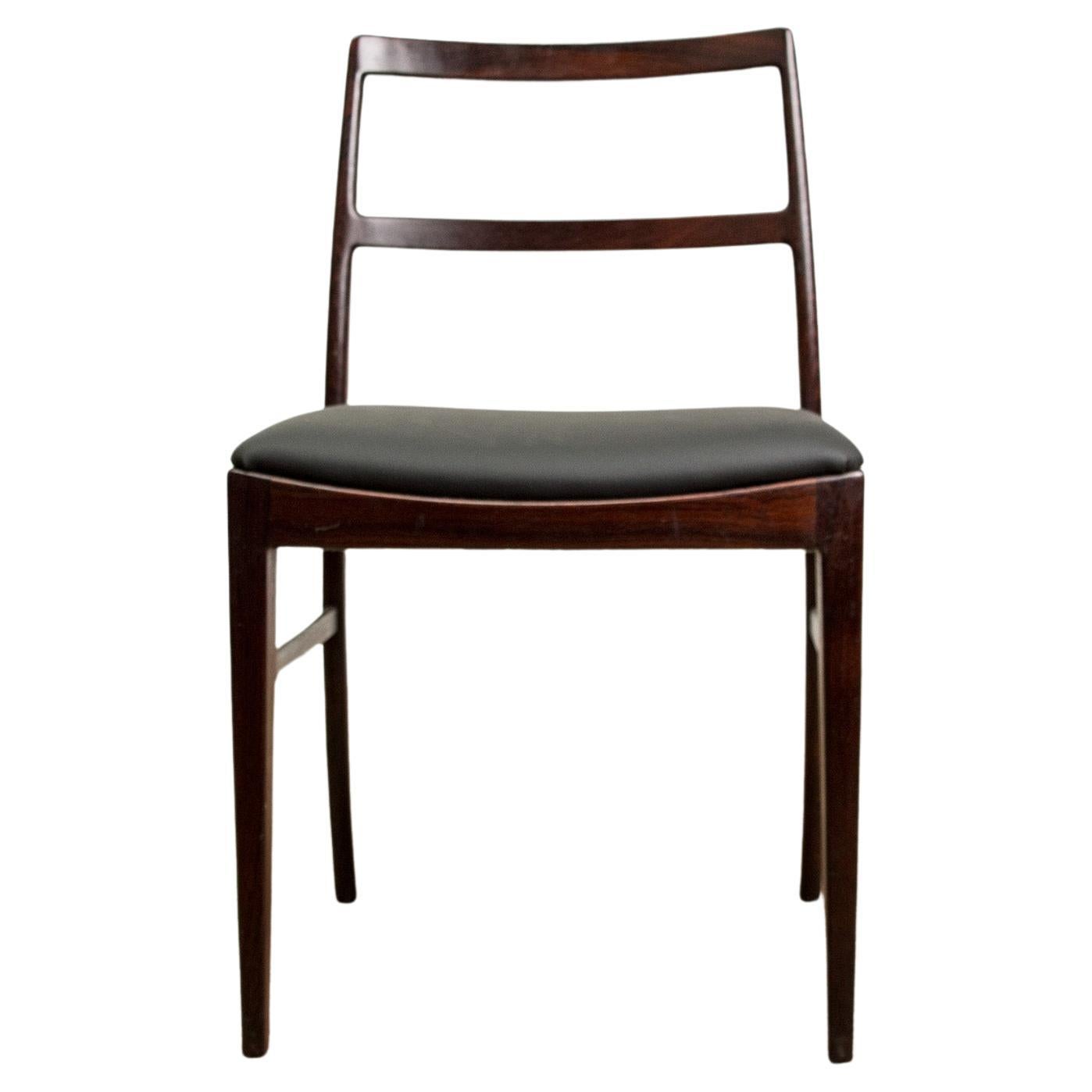 Set of 4 Danish dining chairs, model 420 by Arne Vodder for Sibast 1960. 