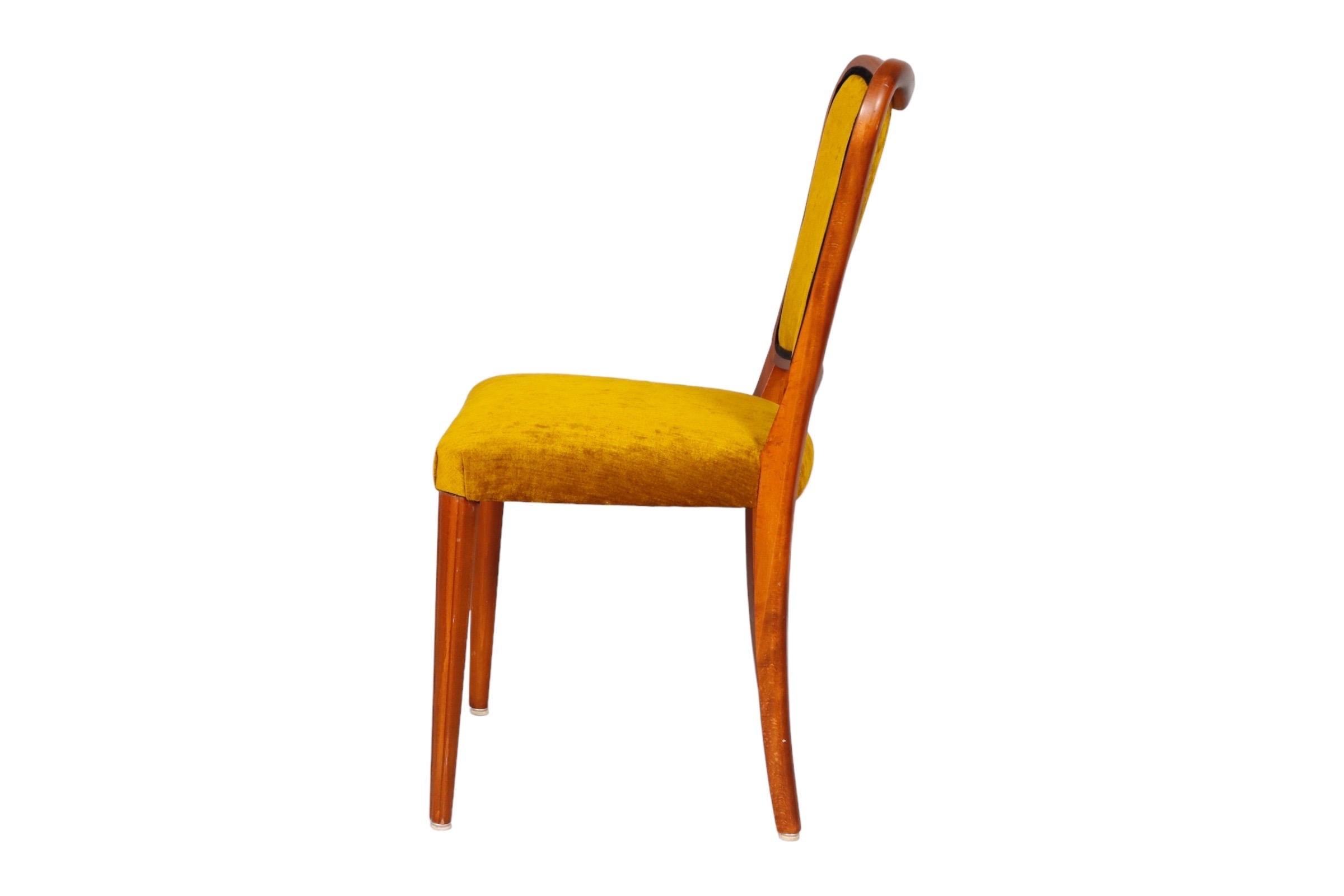 Mid-20th Century Set of 4 Danish Mid-Century Modern Dining Chairs