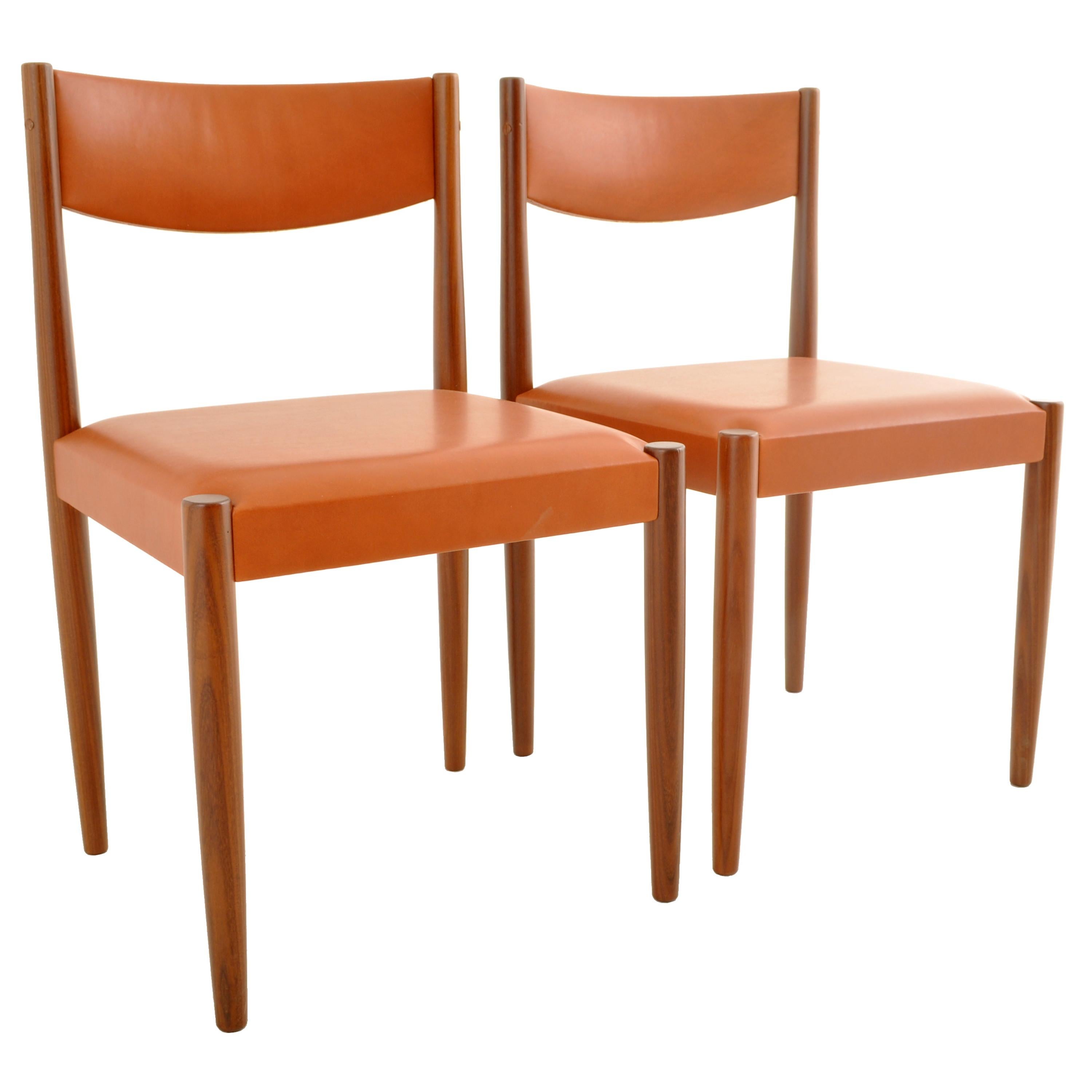 mid century danish dining chairs
