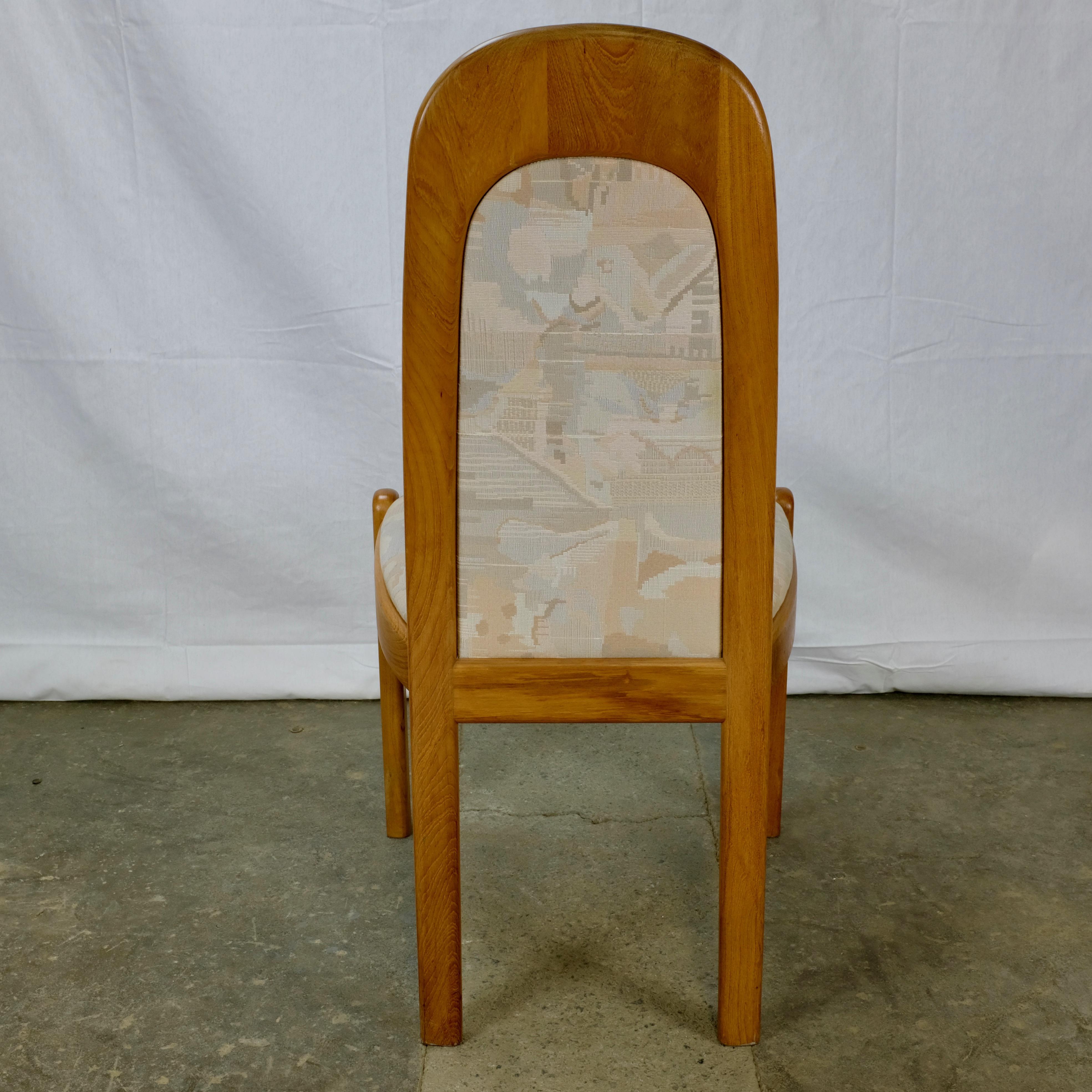 Set of 4 Danish Modern Teak Dining Chairs by Holstebro Møbelfabrik In Good Condition For Sale In Ottawa, ON