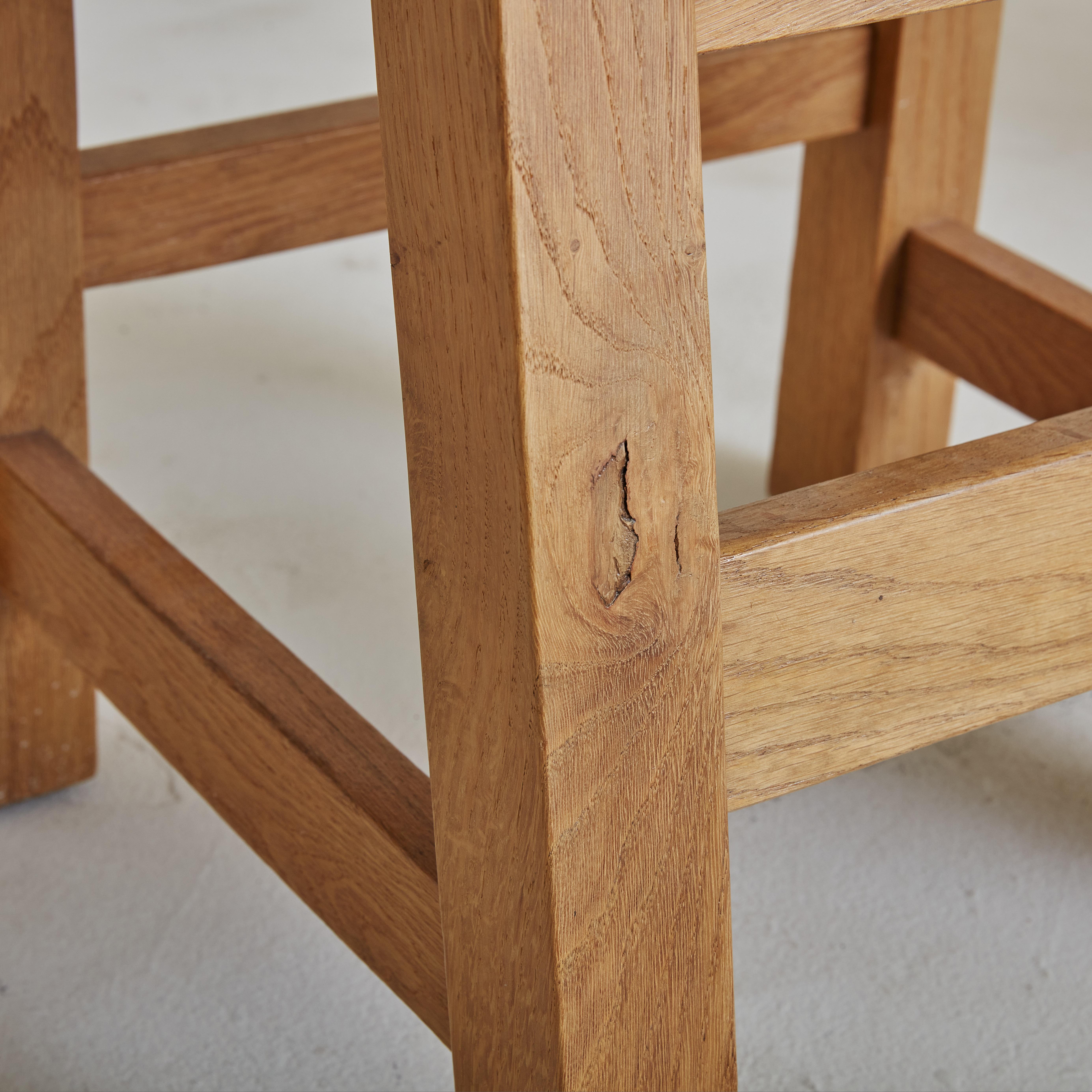 Set of 4 Danish Pine Dining Chairs For Sale 10