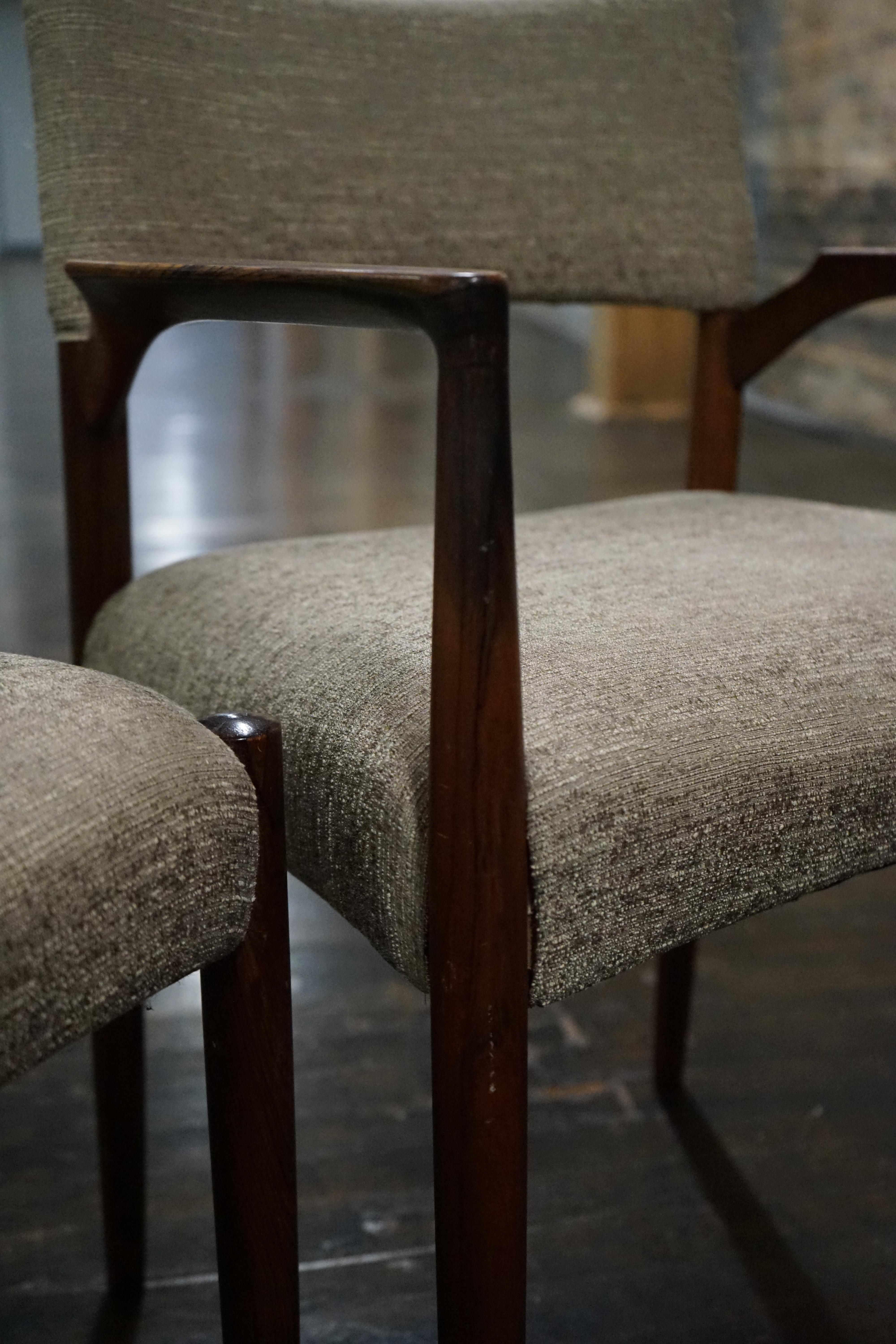 Set of 4 Danish Rosewood 