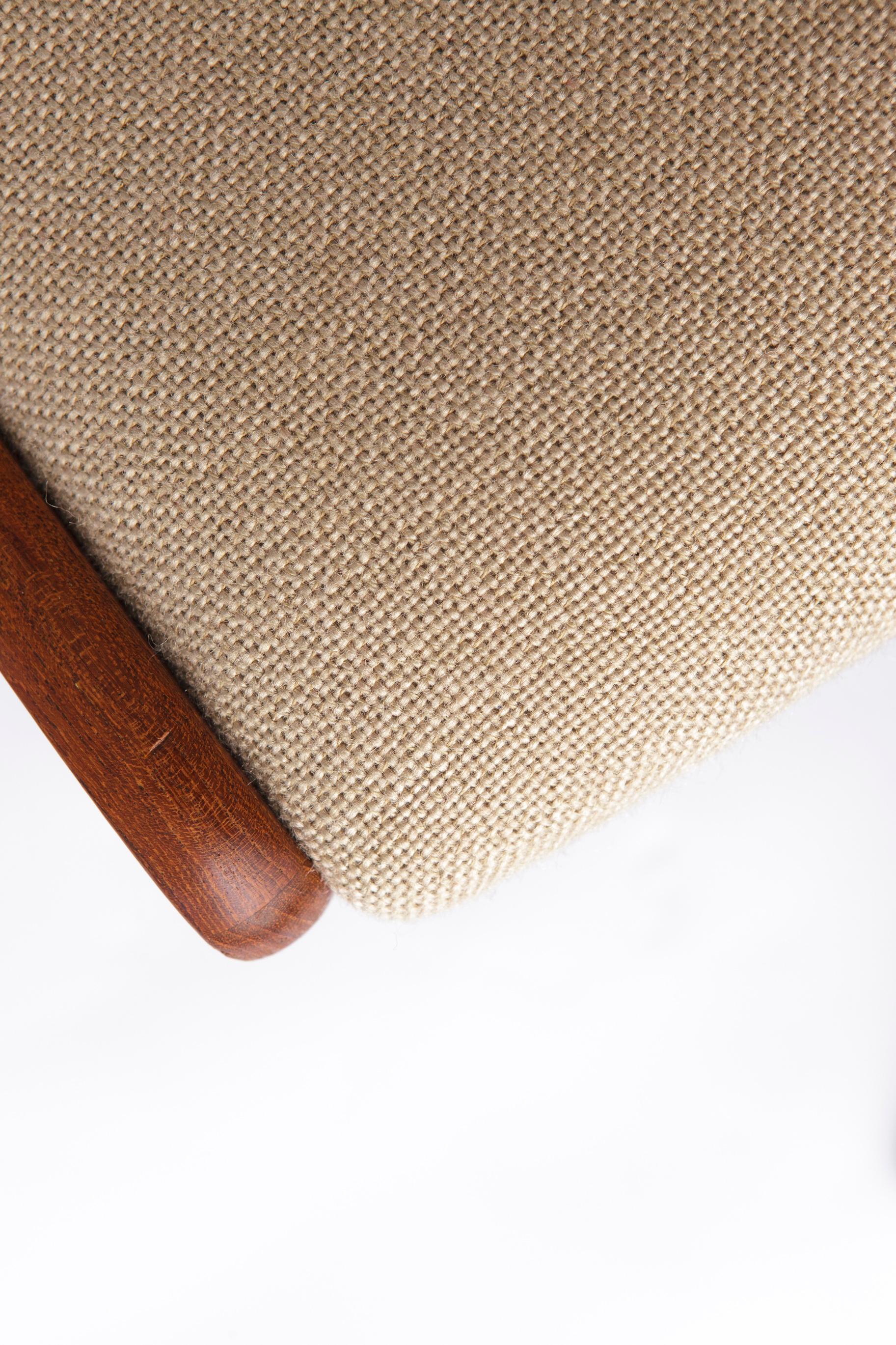 Juego de 4 sillas danesas de teca - Sillas de comedor modernas de mediados de siglo de 1960, retro Moderno de mediados de siglo en venta