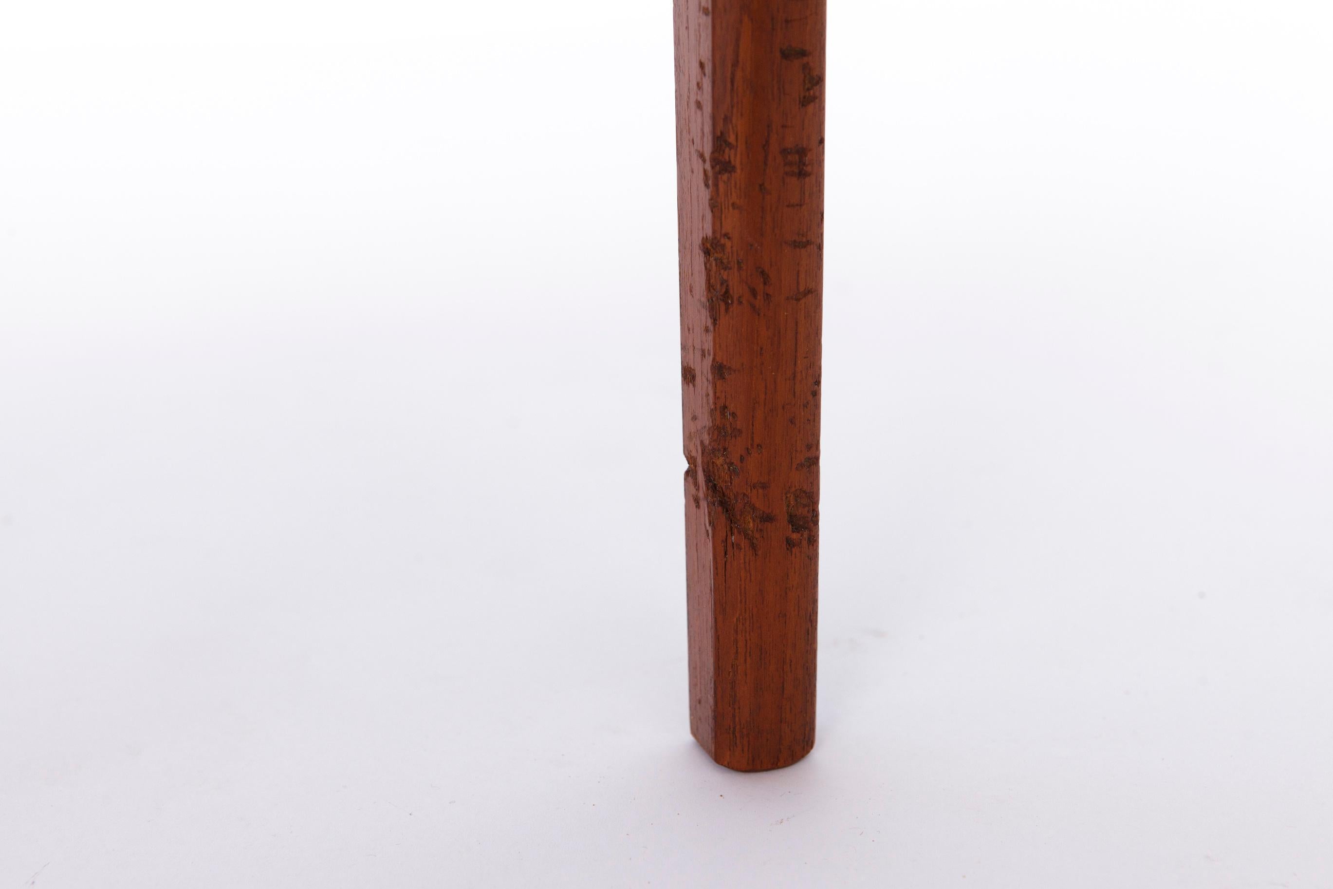 Juego de 4 sillas danesas de teca - Sillas de comedor modernas de mediados de siglo de 1960, retro Teca en venta