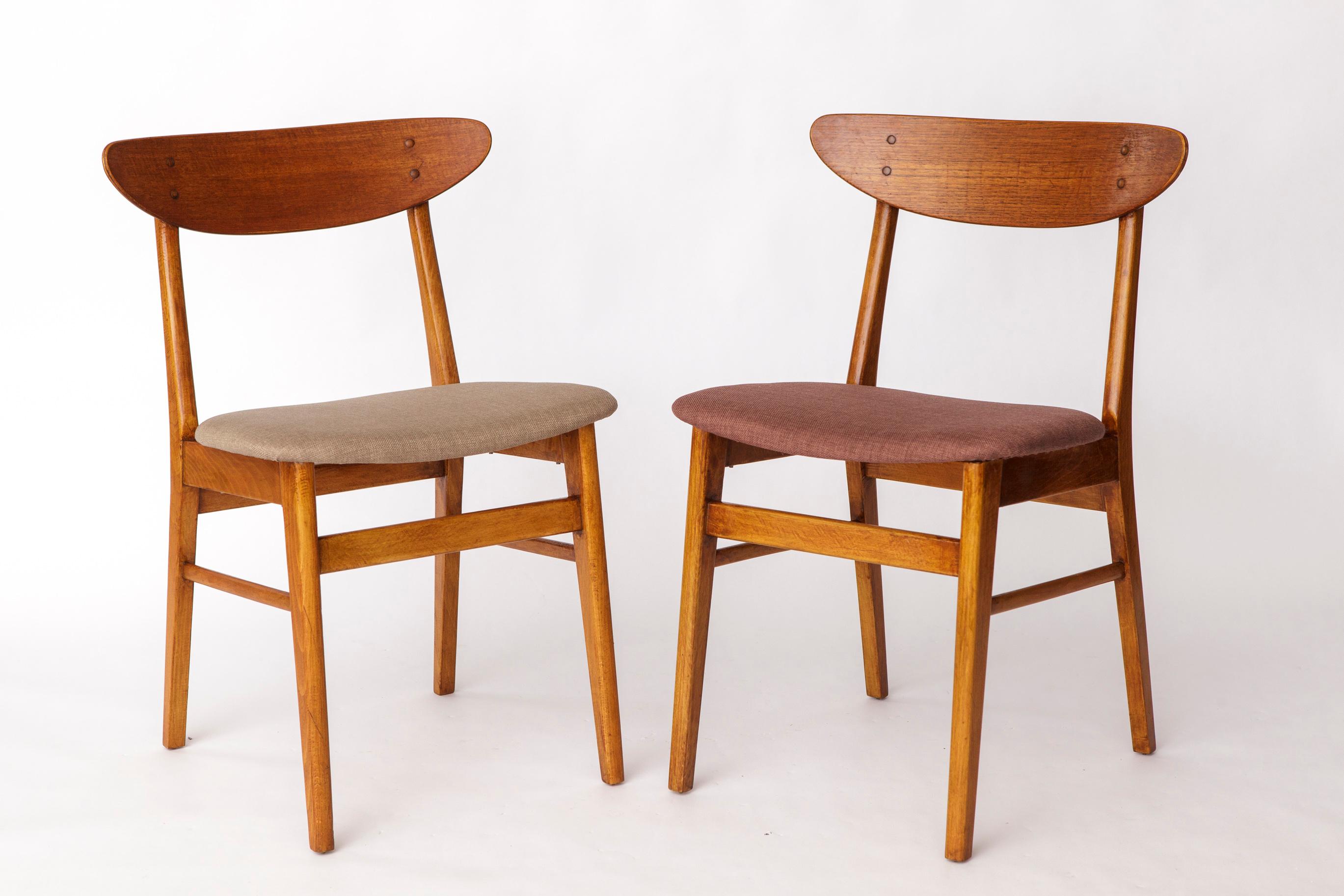 Set of 4 Danish Teak Dining Chairs by Farstrup Møbler – 1960s, New Upholstery For Sale 2