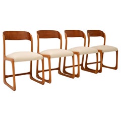 Set of 4 Danish Teak Vintage Dining Chairs, 1960’s