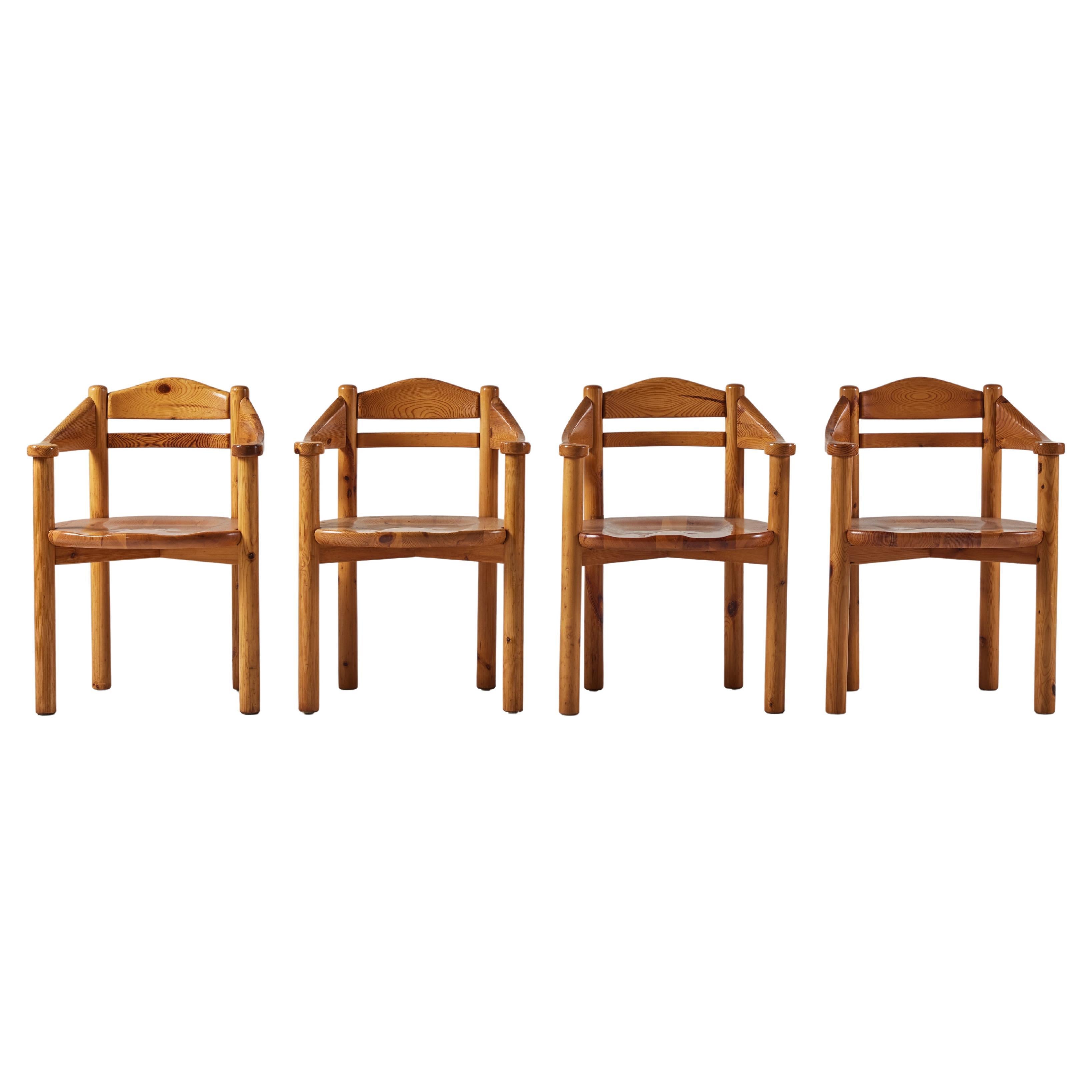 Set of 4 Rainer Daumiller Chairs For Sale