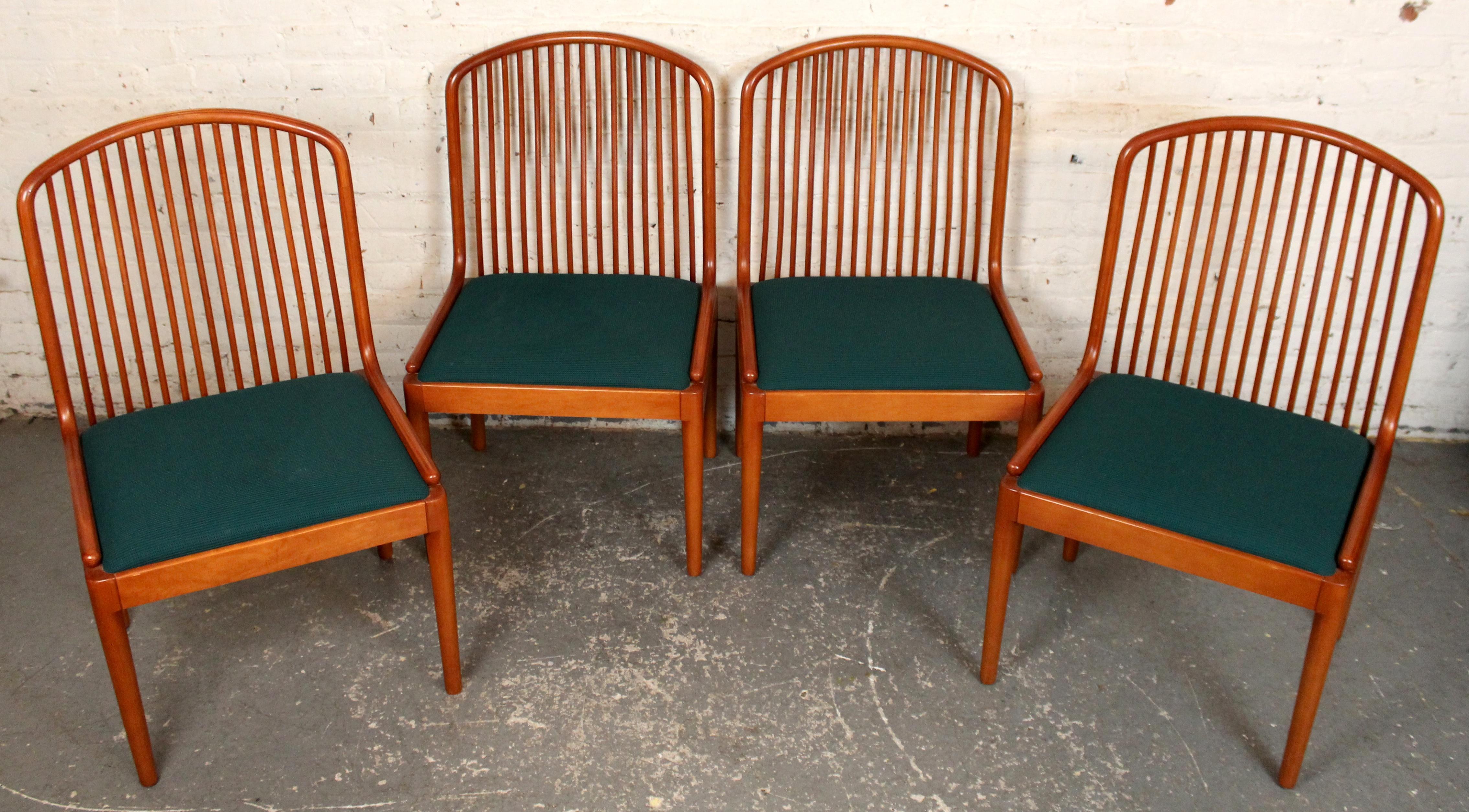 Mid-Century moderno Set of 4 Davis Allen 'Exeter' Chairs for Knoll in vendita