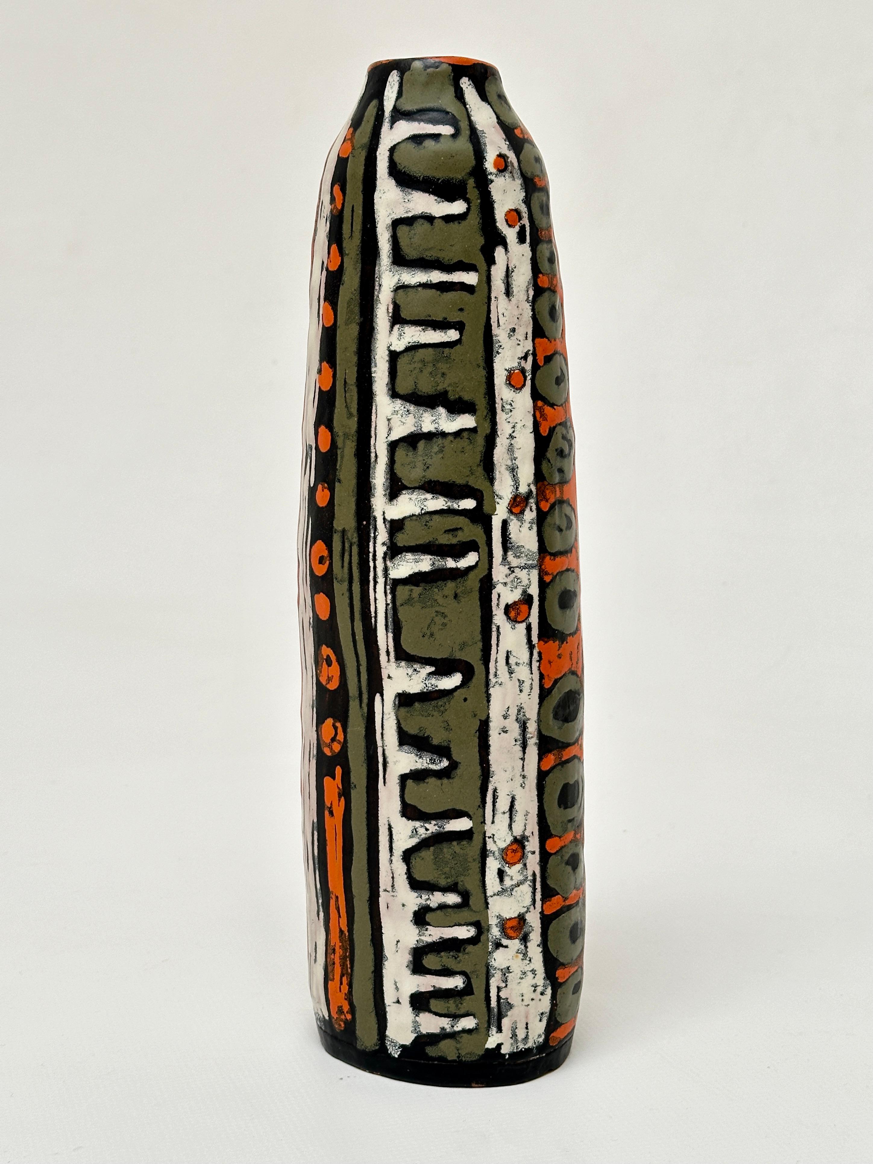 4er-Set dekorative Keramik, Livia Gorka, Ungarn, ca. 1950 im Angebot 9