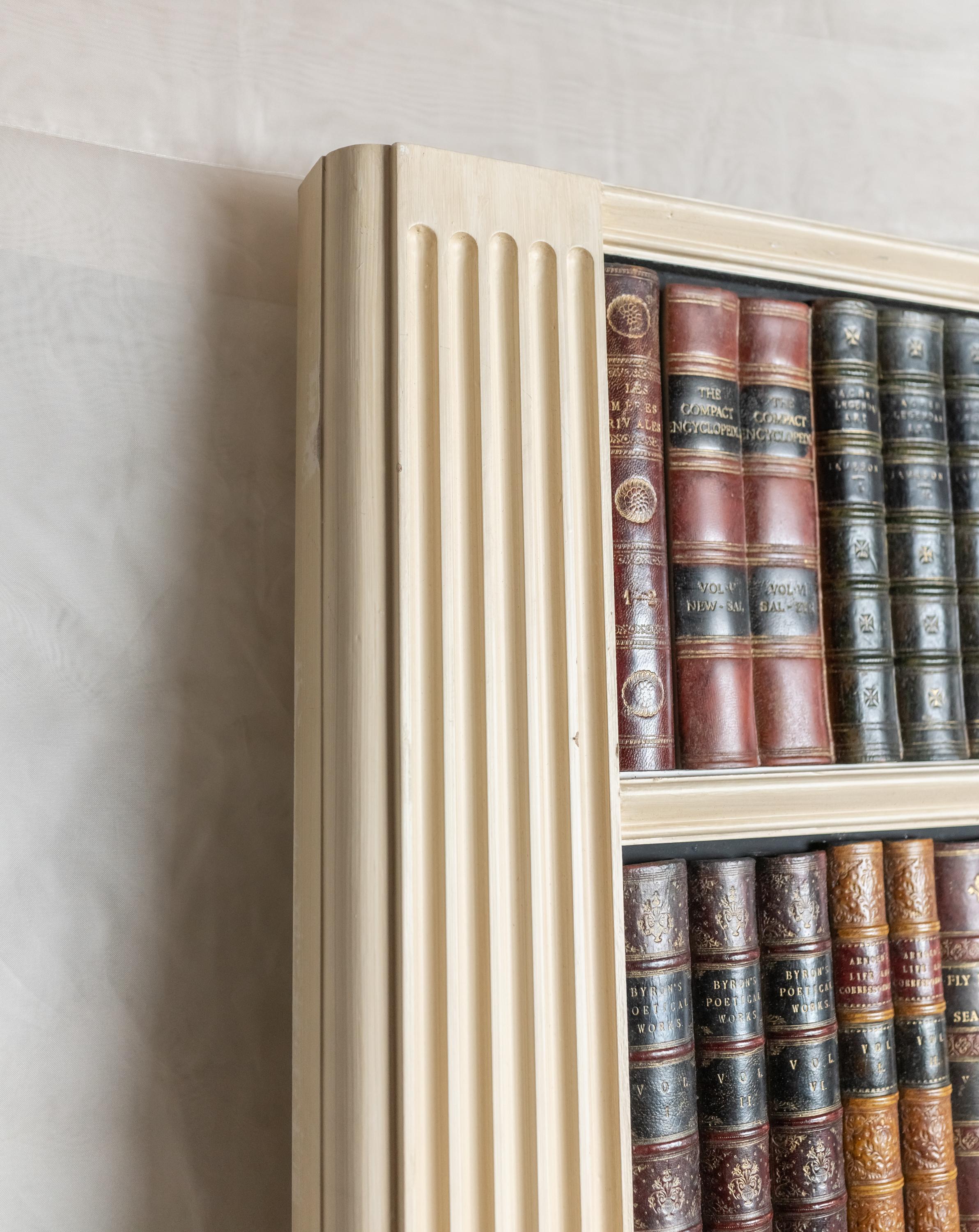  Set of 4 Decorative Faux Book Binding  Doors / Screen 1