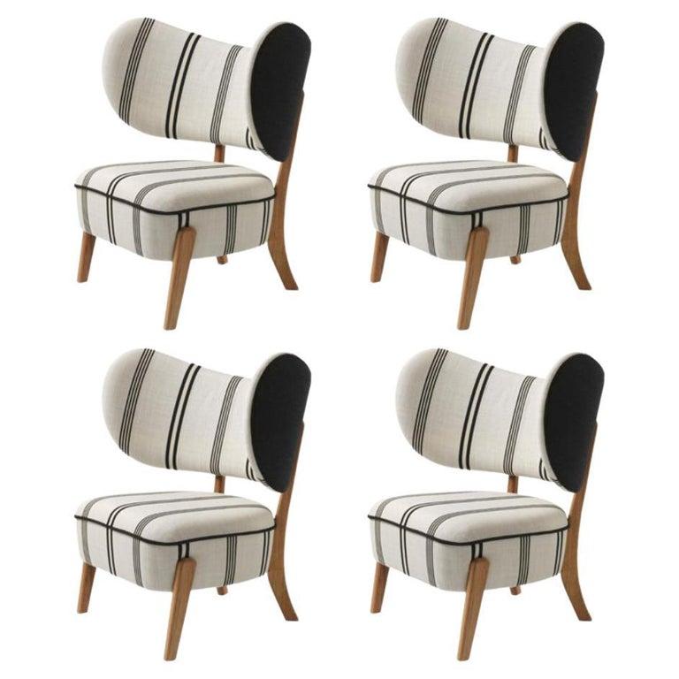 Set of 4 DEDAR/Linear TMBO Lounge Chairs by Mazo Design
Dimensions: W 90 x D 68.5 x H 87 cm
Materials: Oak, Textile
Also Available: ROMO/Linara, DAW/Royal, KVADRAT/Remix, KVADRAT/Hallingdal & Fiord, BUTE/Storr, DEDAR/Linear,
DAW/Mohair & Mcnutt,