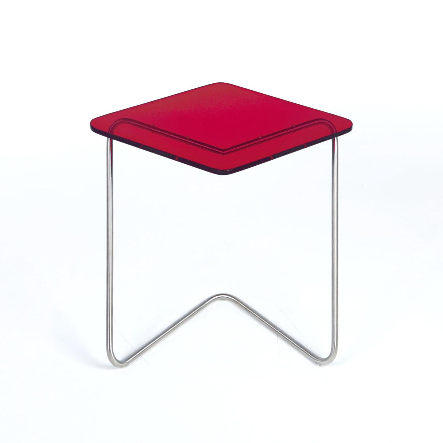 Contemporary Set of 4 Diamond Side Table by Rita Kettaneh For Sale