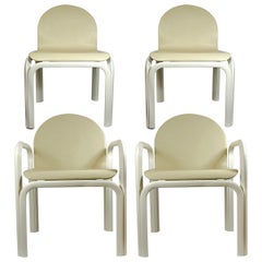 Set of 4 Dining Chairs Orsay Designed by Gae Aulenti for Knoll International