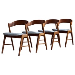 Set of 4 Dining Chairs, 1960s, Scandinavian Design Set of 4 Dining Chairs, 1960s, Scandinavian Design