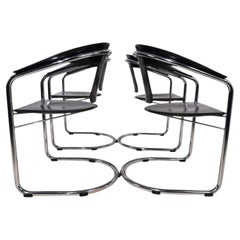 Set di 4 sedie da pranzo di Studio A. Rizzatto per Lo Studio