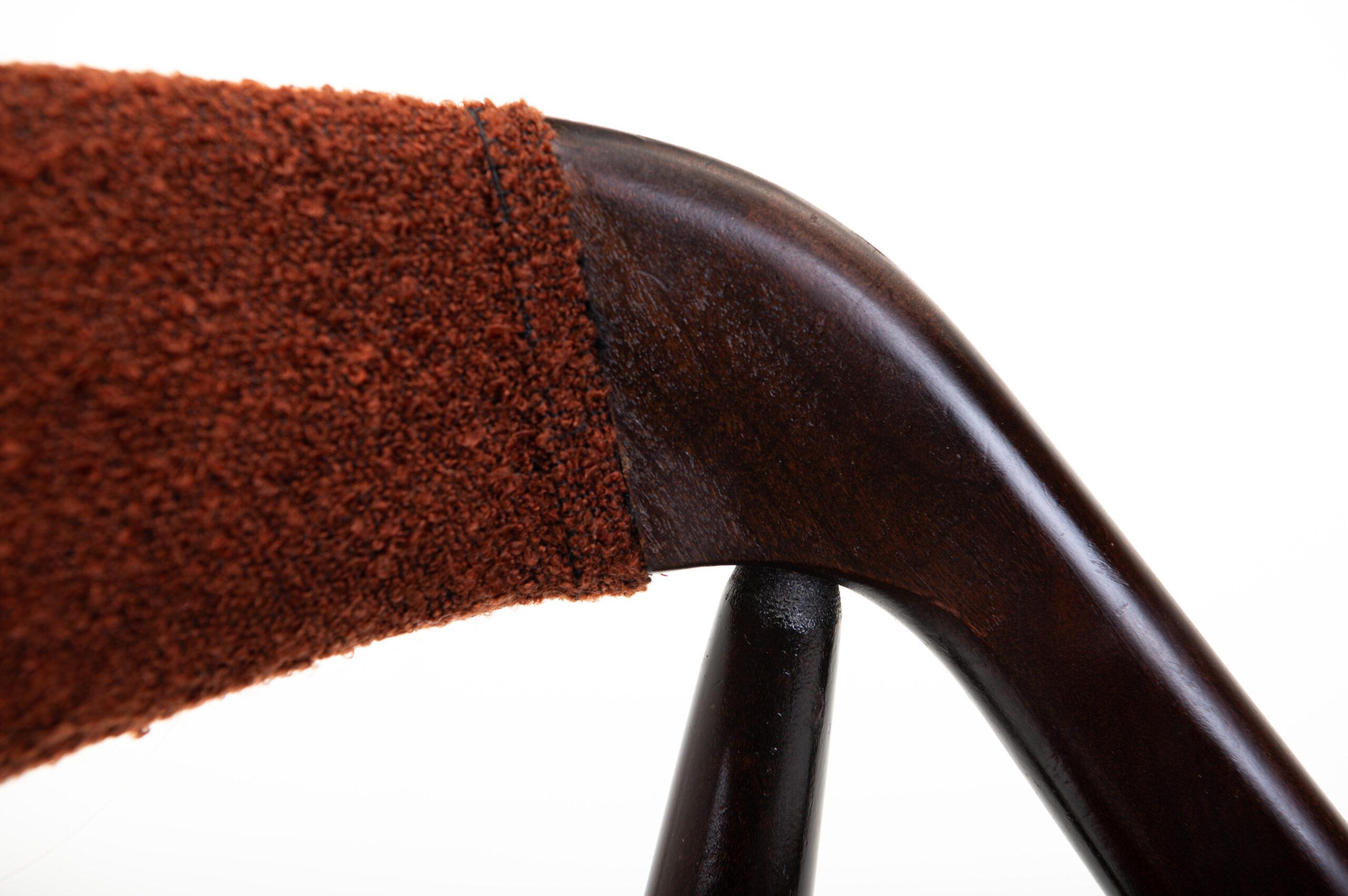 Set of 4 Dining Chairs by Kai Kristiansen for Schou Andersen Møbelfabrik 2
