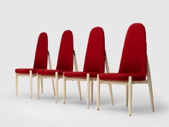 Set of 4 Dining Chairs by Miroslav Navratil, 1970s