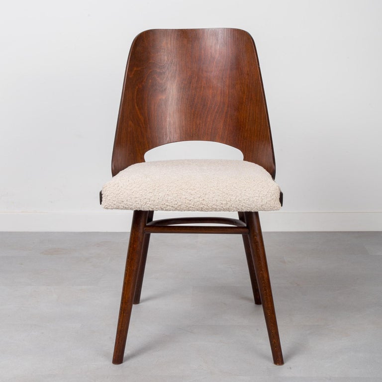 Set of 4 Dining Chairs by R. Hofman for Ton, Model 514, 1960s