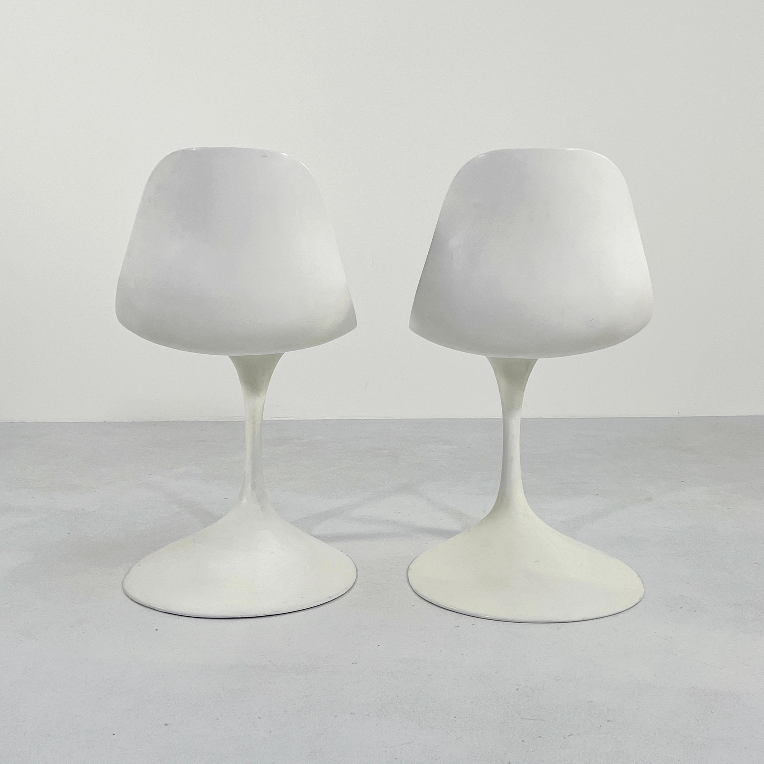 Set of 4 Dining Chairs by Rudi Bonzanini for Tecnosalotto, 1960s 6