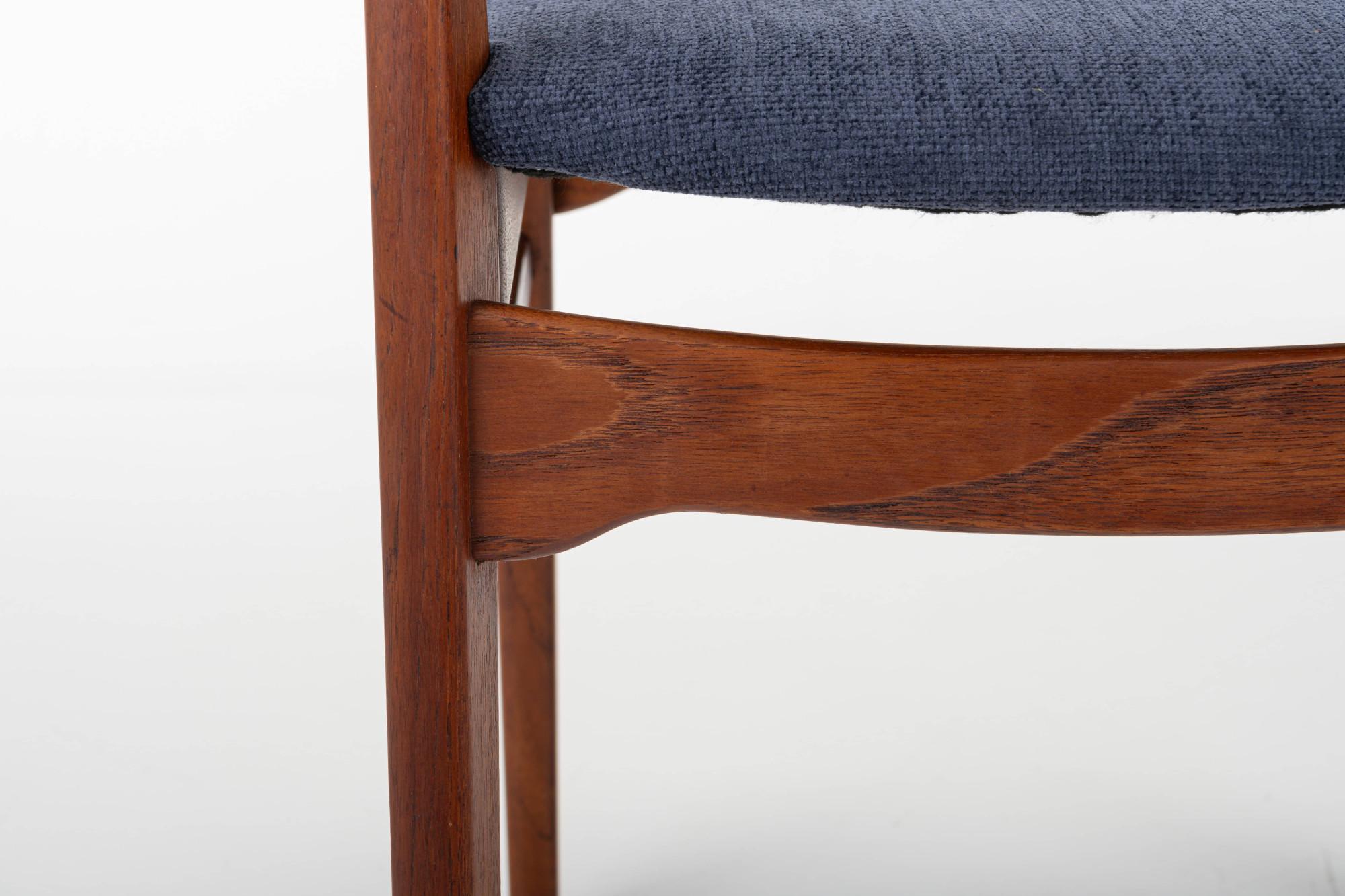 Set of 4 dining chairs by Sorø Stolefabrik, Denmark 1960s 3