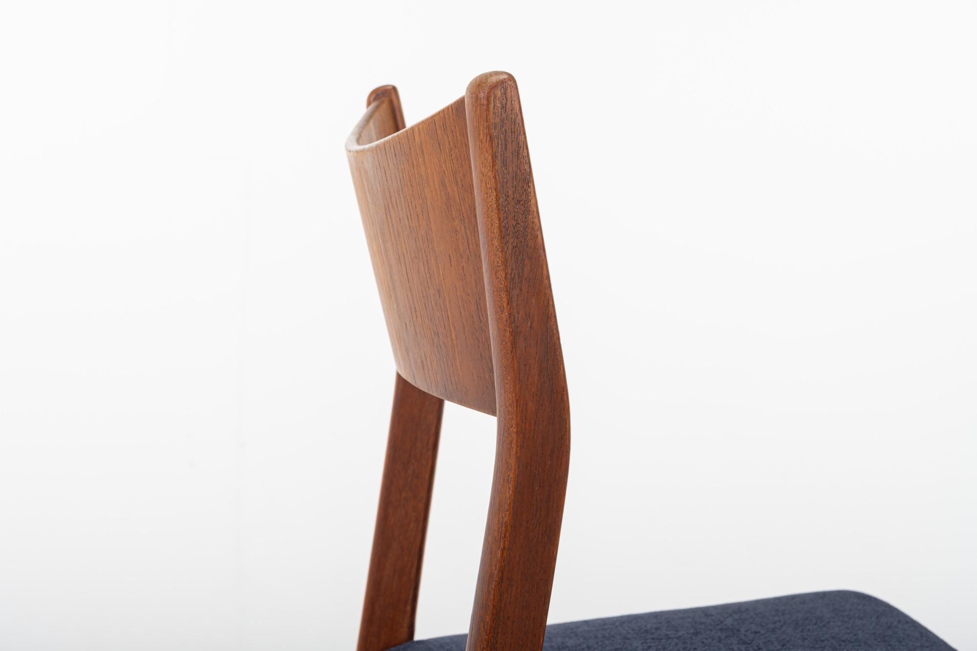 Set of 4 dining chairs by Sorø Stolefabrik, Denmark 1960s 4