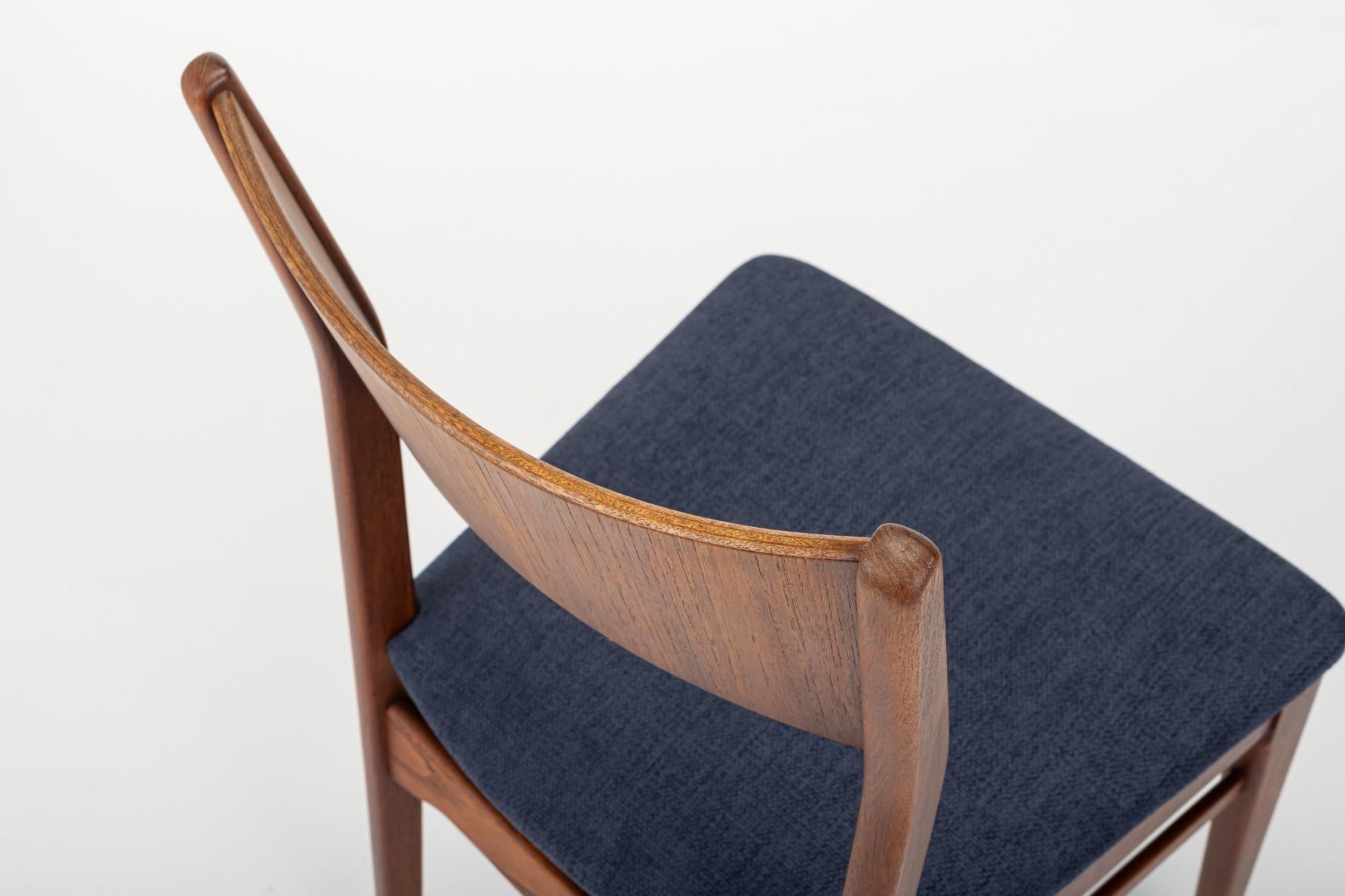 Set of 4 dining chairs by Sorø Stolefabrik, Denmark 1960s 6