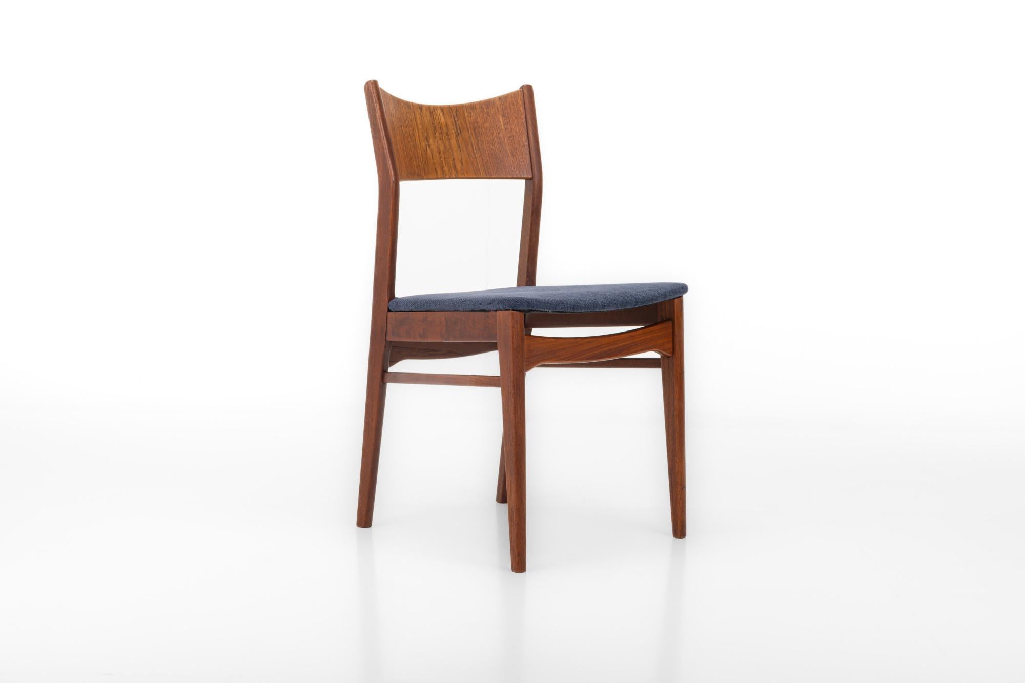 20th Century Set of 4 dining chairs by Sorø Stolefabrik, Denmark 1960s