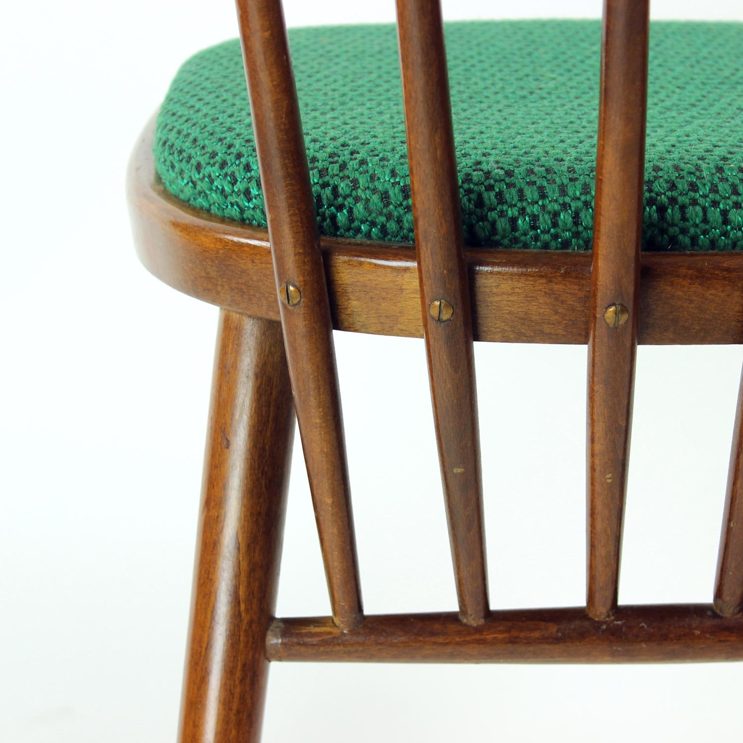 Juego De 4 Sillas De Comedor De Tatra, Checoslovaquia Años 60 en venta 4