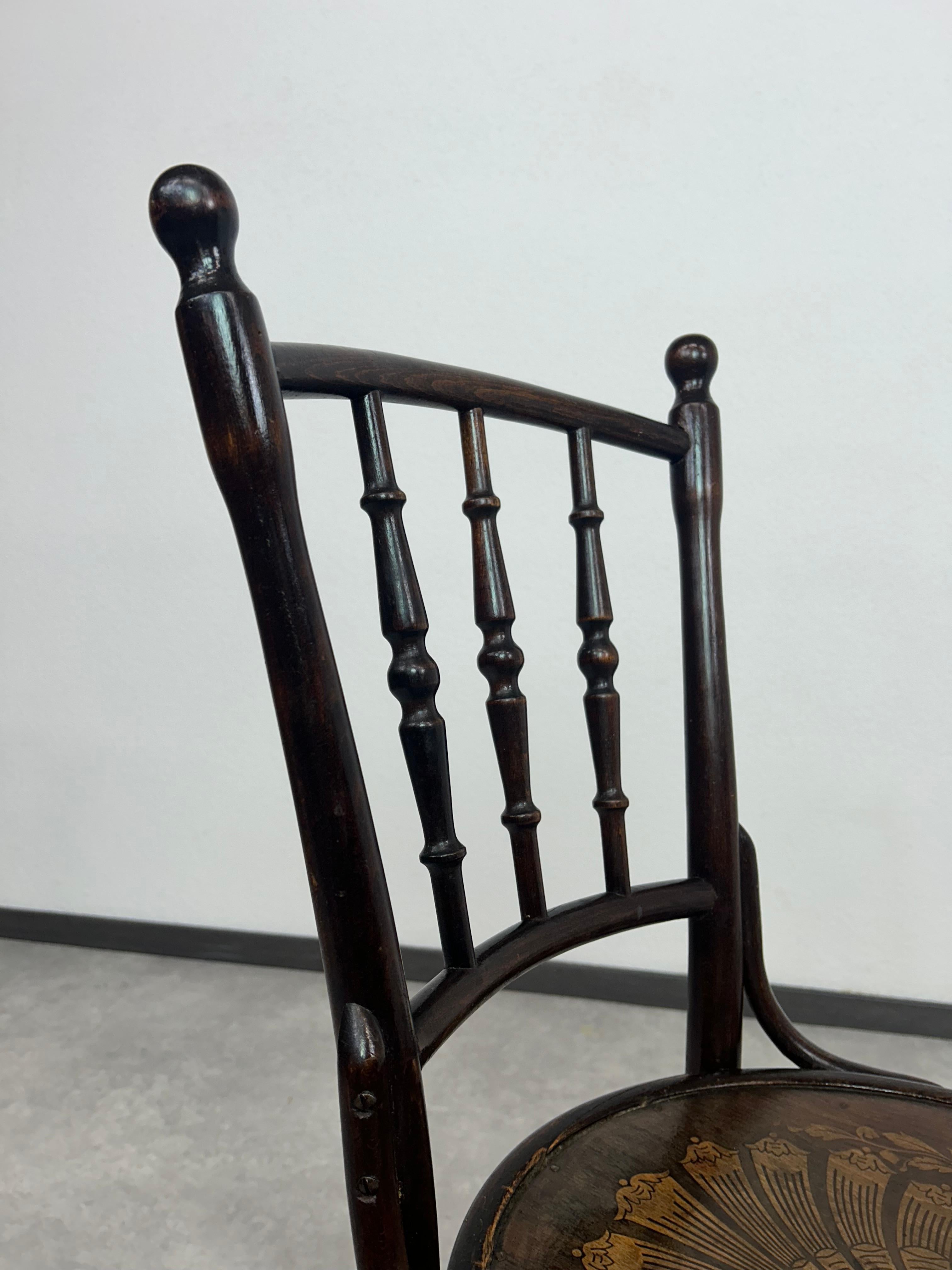 Juego de 4 sillas de comedor de Thonet Mundus 3