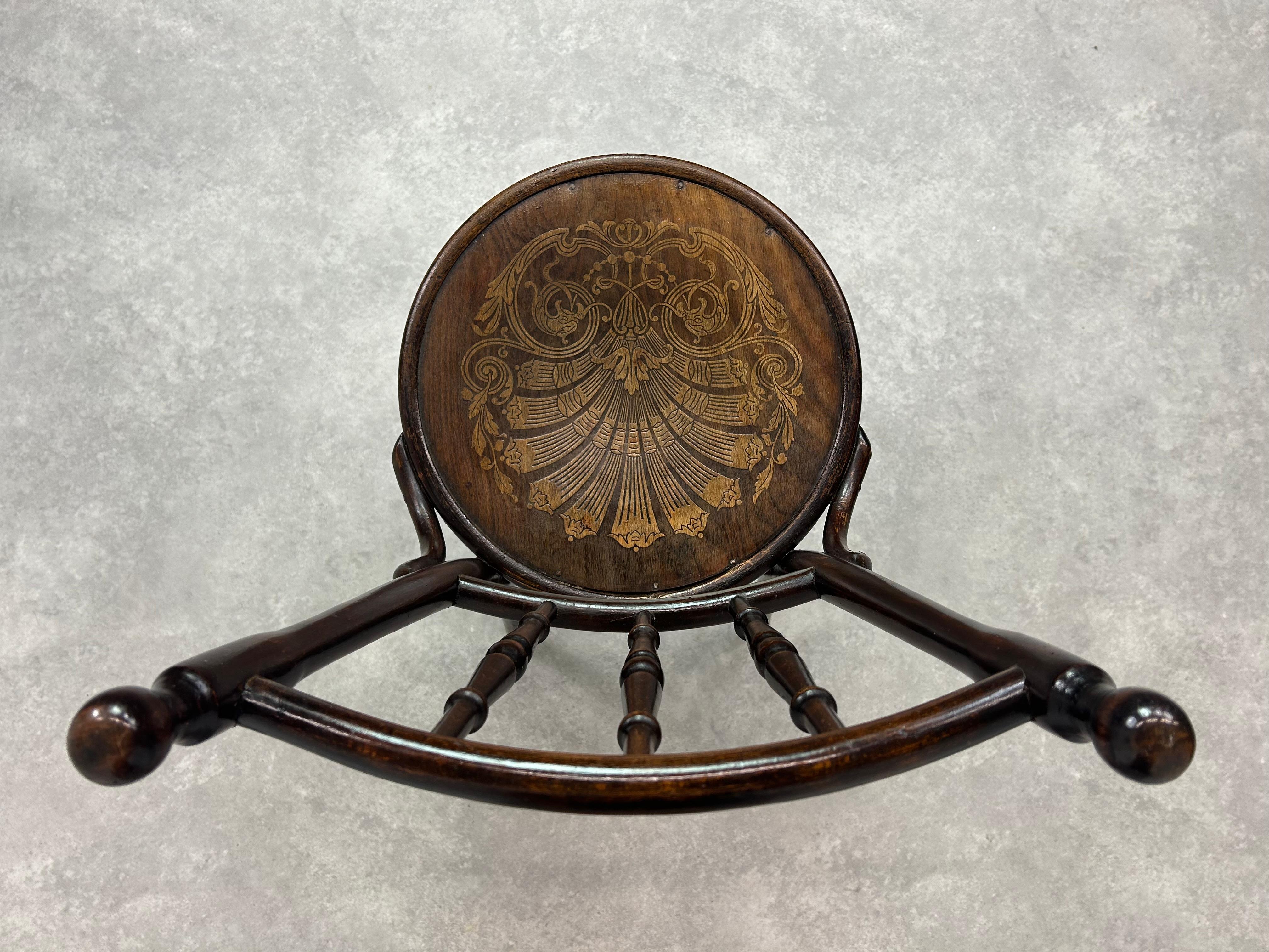 Juego de 4 sillas de comedor de Thonet Mundus Haya